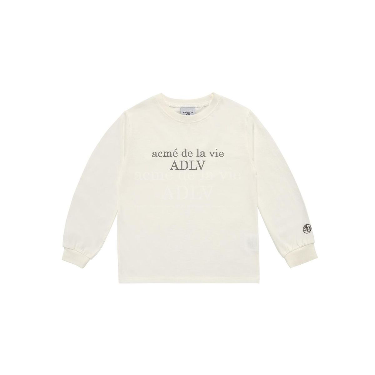 아크메드라비 키즈(acmedelaviekids) KIDS BASIC LOGO LONG SLEEVE T-SHIRT (2COLOR)