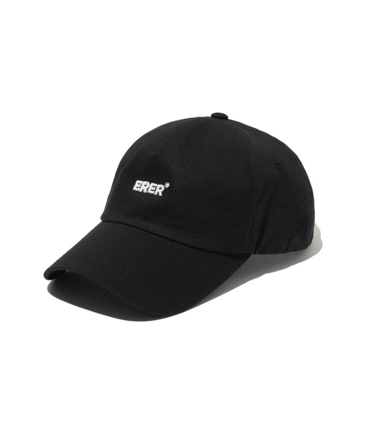 에르에르(ERER) ERER Embroidery Cap Black