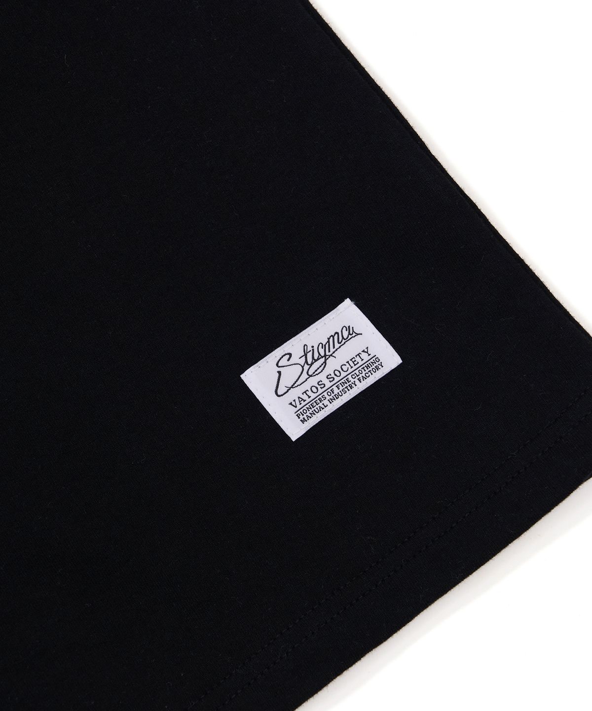 스티그마(STIGMA) Bold Back Semi-oversized T-shirts Black