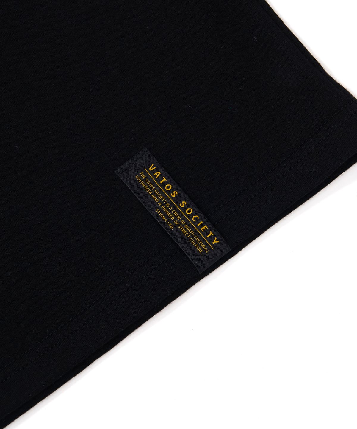 스티그마(STIGMA) Bold Back Semi-oversized T-shirts Black