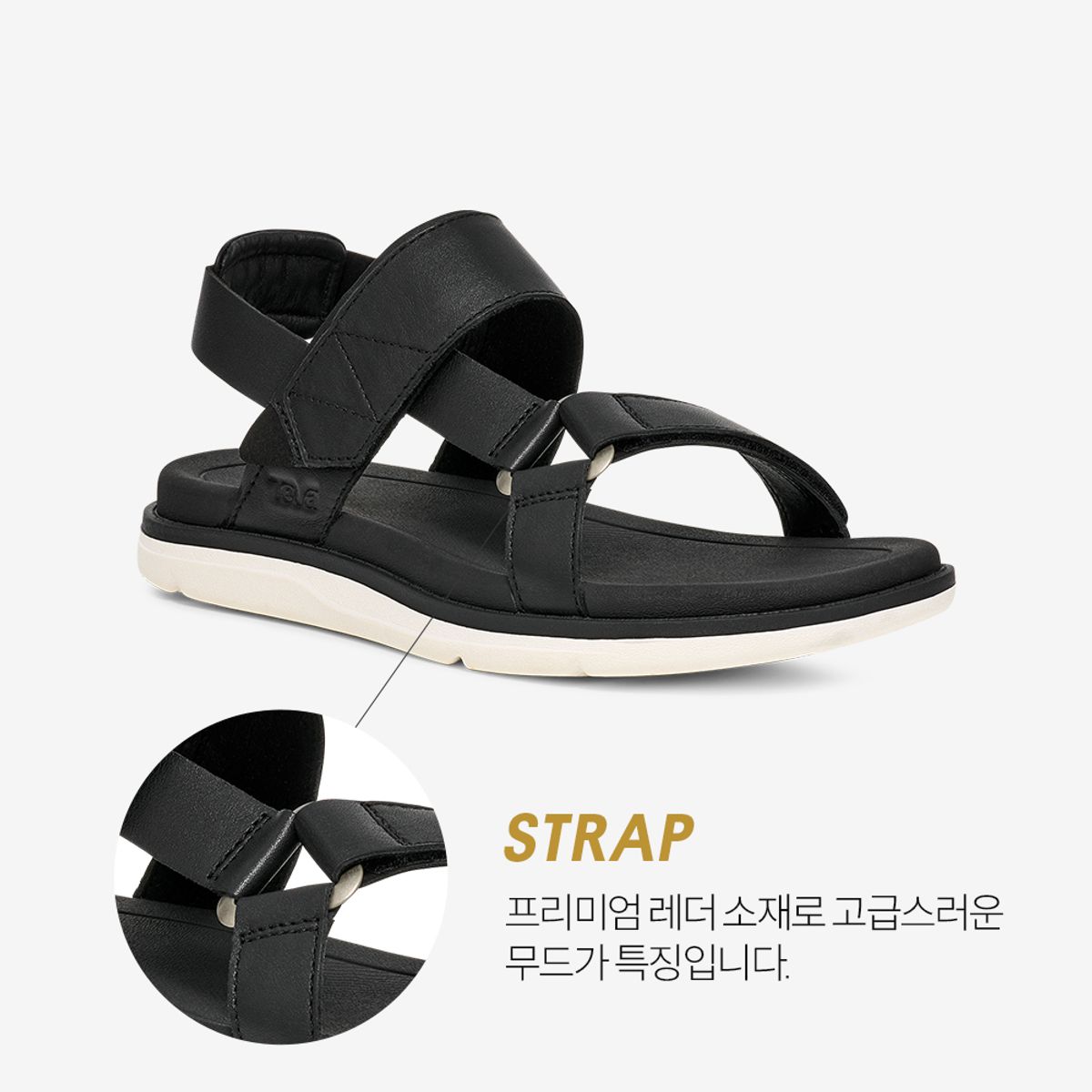 테바(TEVA) 여성 마데라 슬링백 (BKW) STVF2512570-BKW