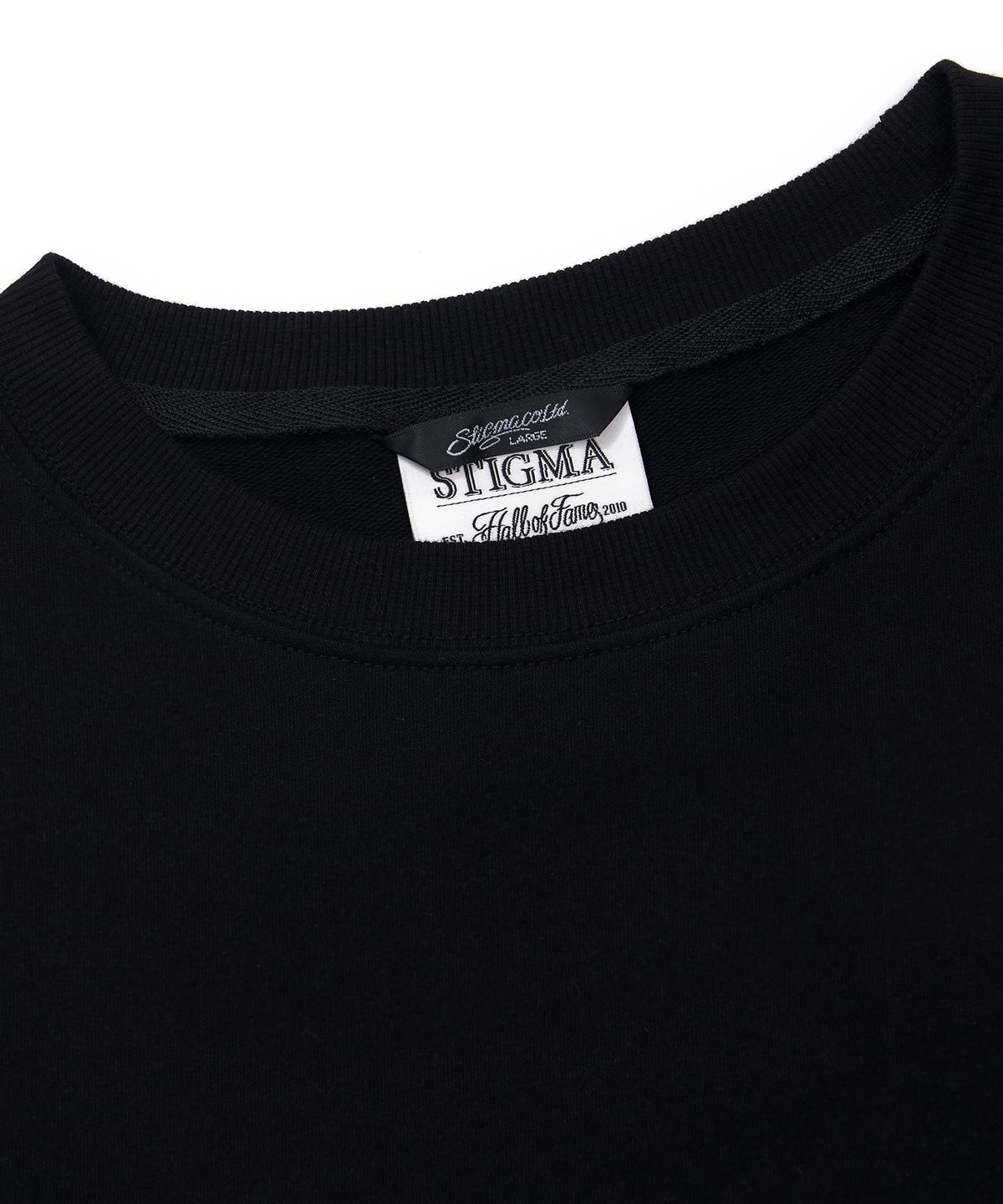 스티그마(STIGMA) Praying Semi-oversized T-shirts Black