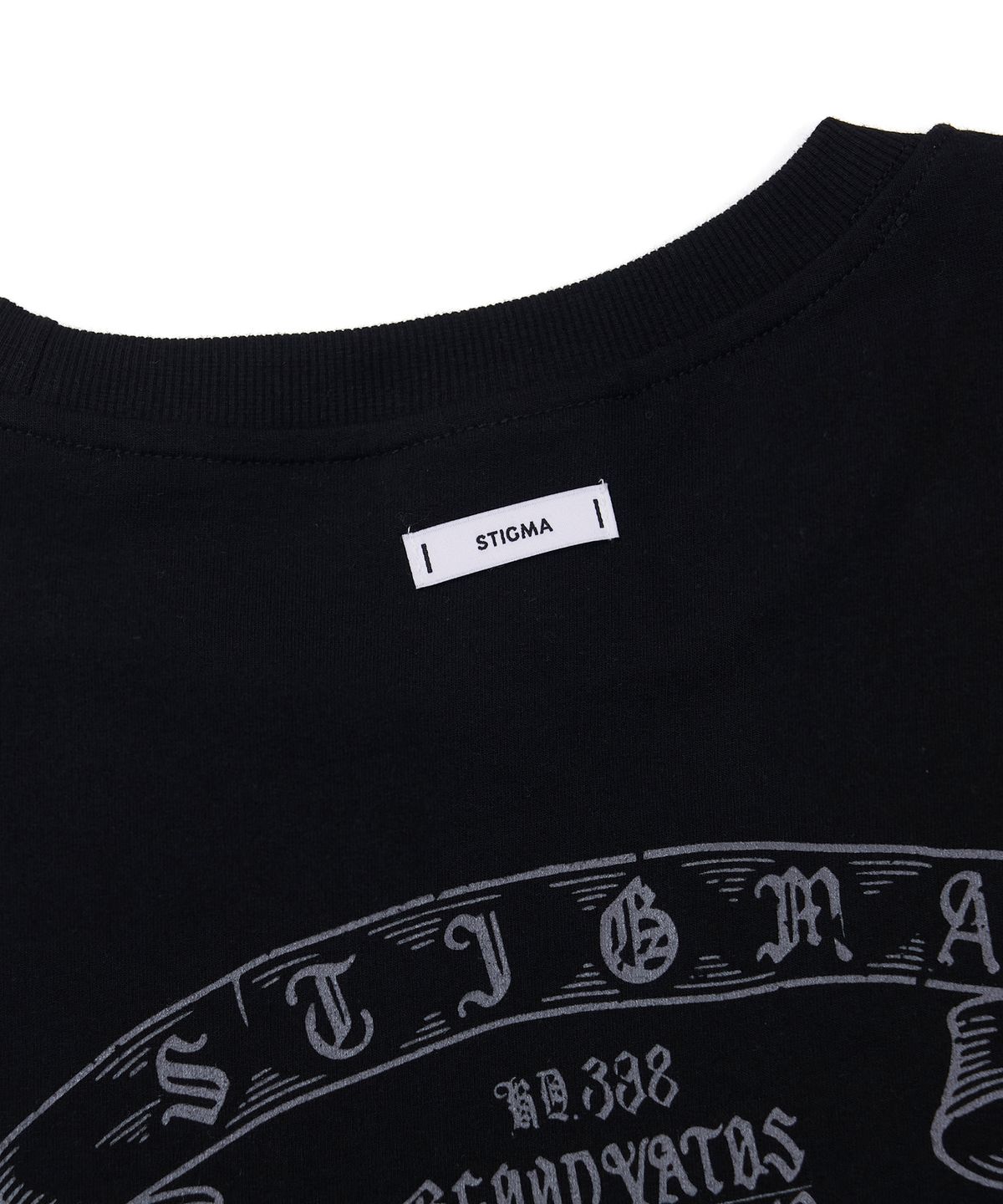 스티그마(STIGMA) Praying Semi-oversized T-shirts Black