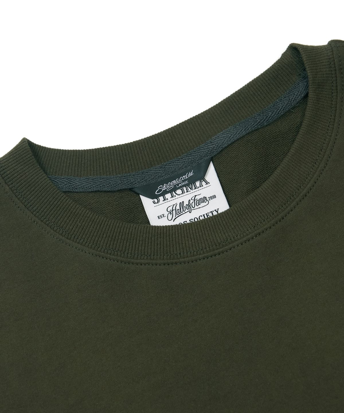 스티그마(STIGMA) Praying Semi-oversized T-shirts Khaki