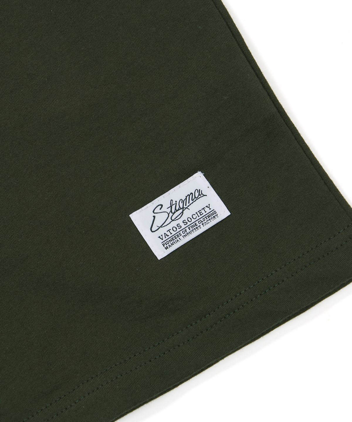 스티그마(STIGMA) Praying Semi-oversized T-shirts Khaki