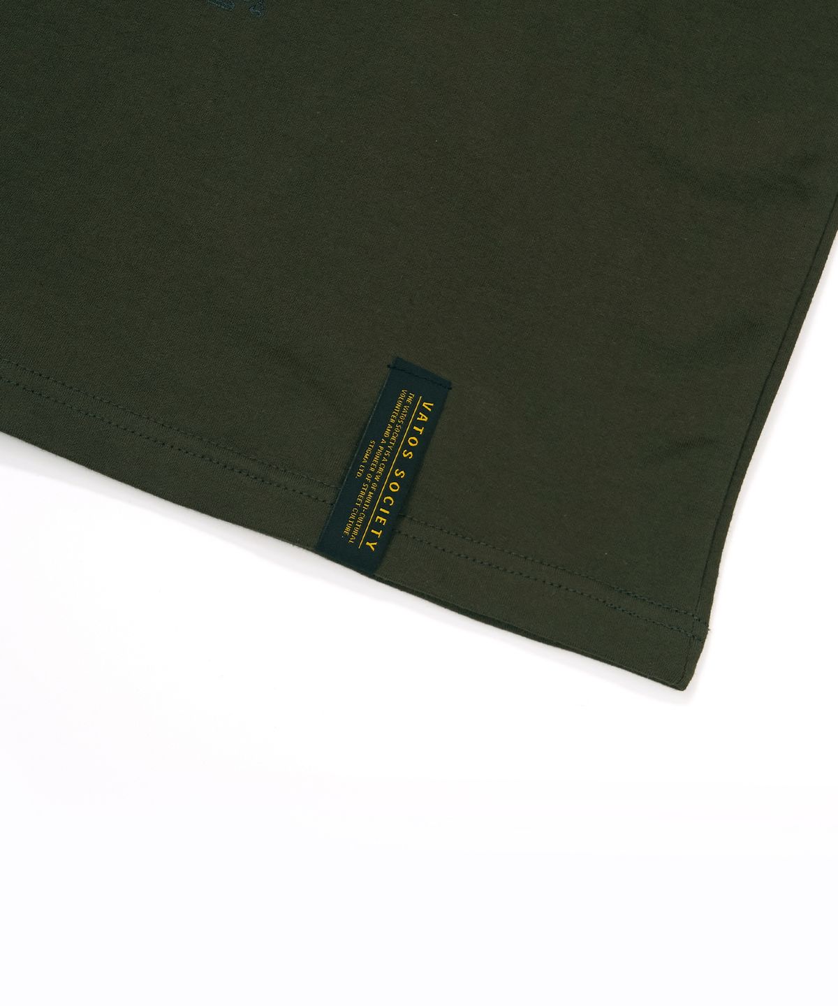 스티그마(STIGMA) Praying Semi-oversized T-shirts Khaki