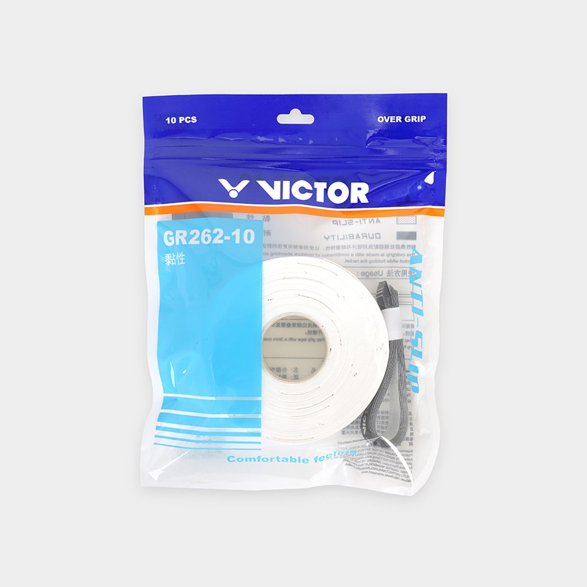 빅터(VICTOR) 접착성 오버그립 얇은그립 GR262-10 (10개입)