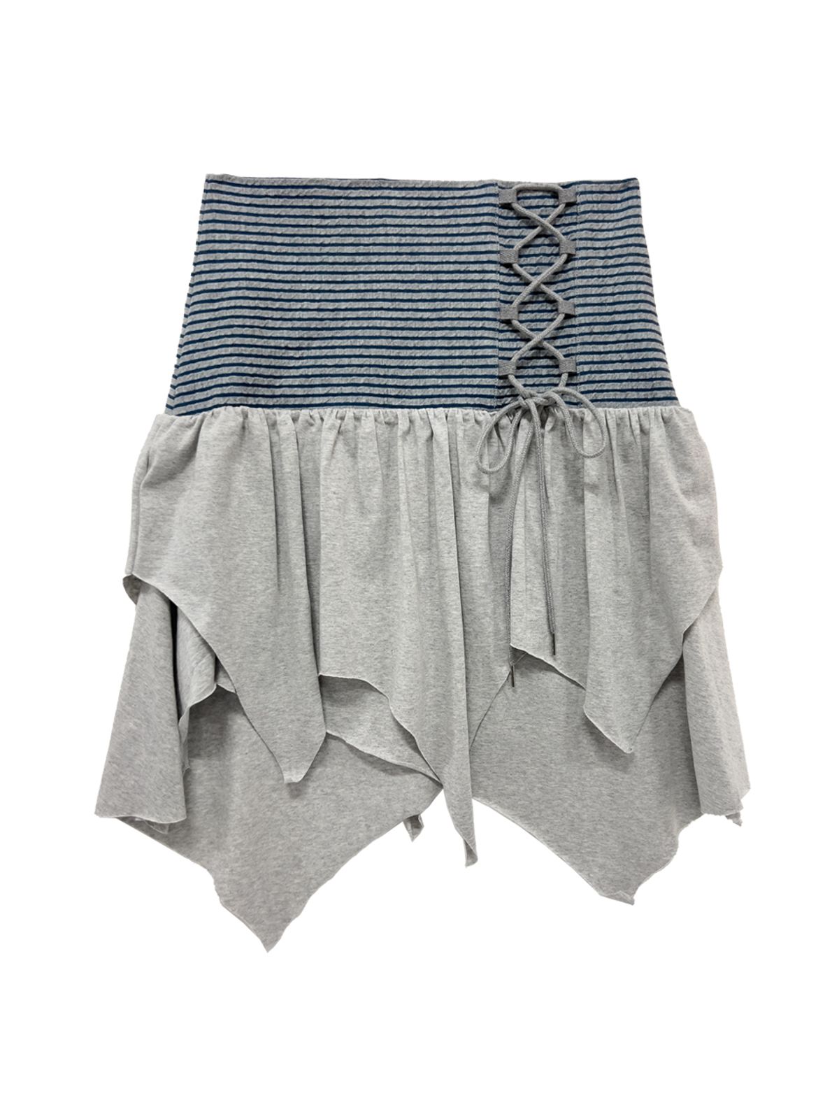 쎄쎄쎄(SETSETSET) STRIPE LAYERED SKIRT