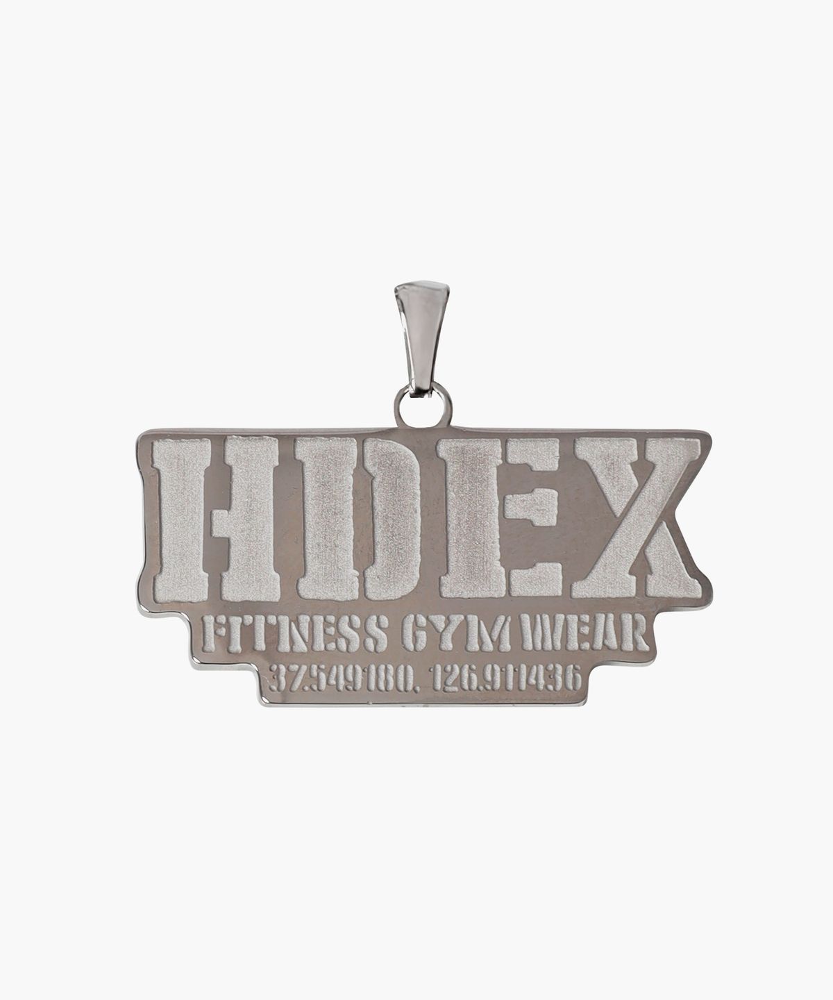 에이치덱스(HDEX) 코어 로고 써지컬 네크리스 (Silver)