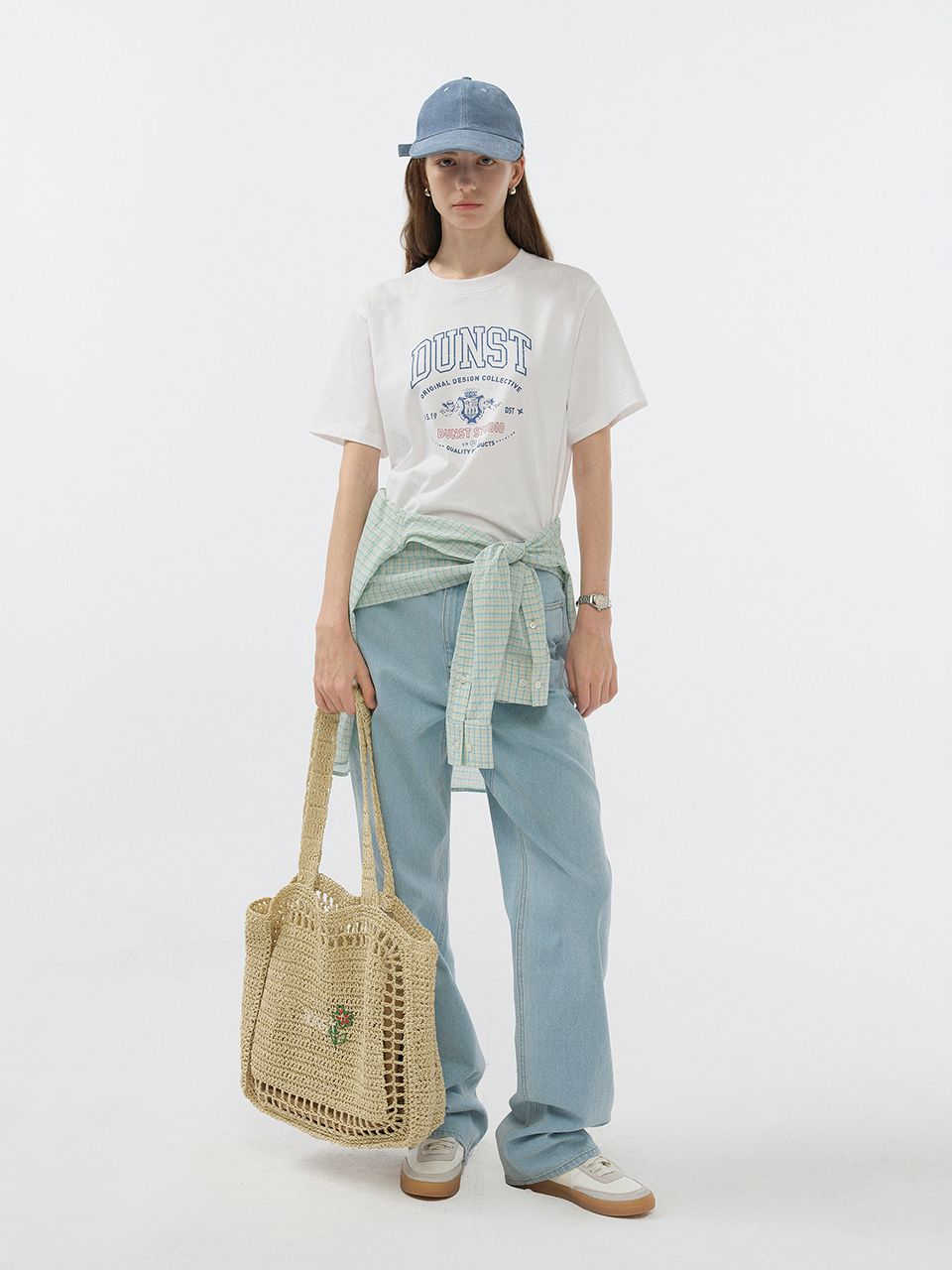 Dunst ♥ UNISEX CUPID ARCH BACK LOGO T-SHIRT /追跡付 MUSINSA | DUNST FOR WOMEN UNISEX CUPID ARCH LOGO T