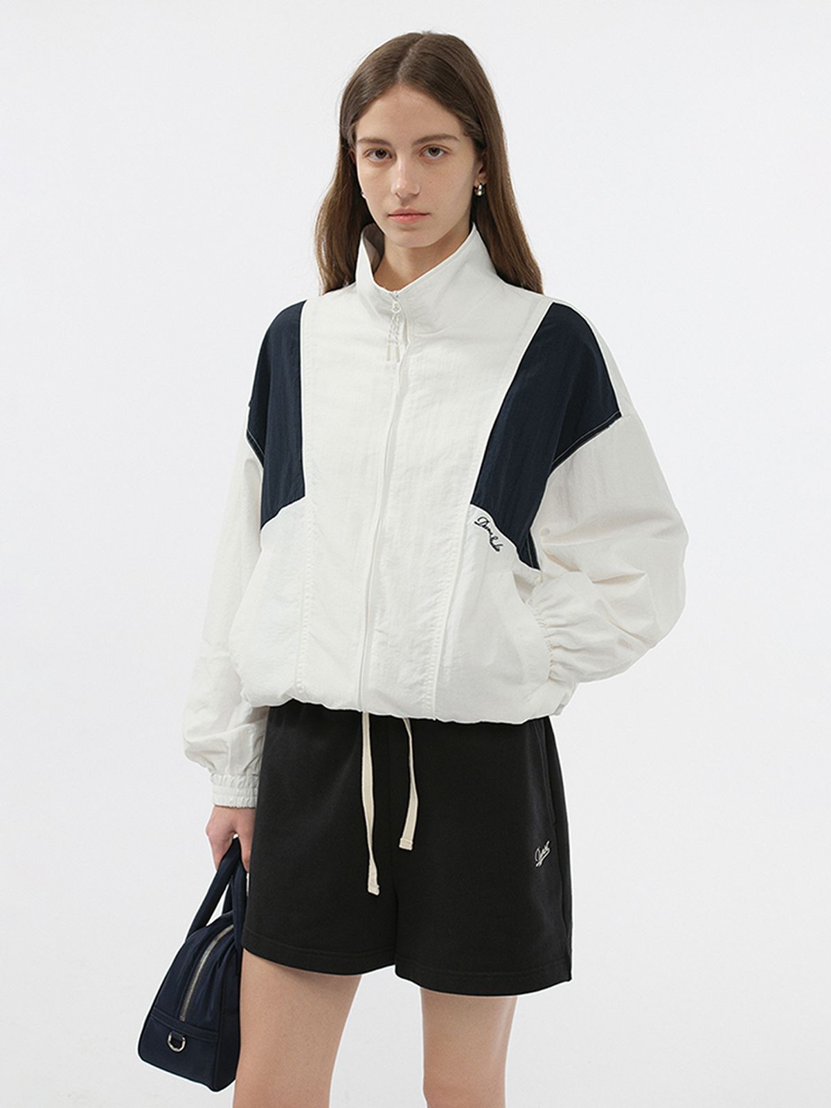 던스트(DUNST) UNISEX CLASSIC SWEAT SHORTS_UDPA5B122_BLACK