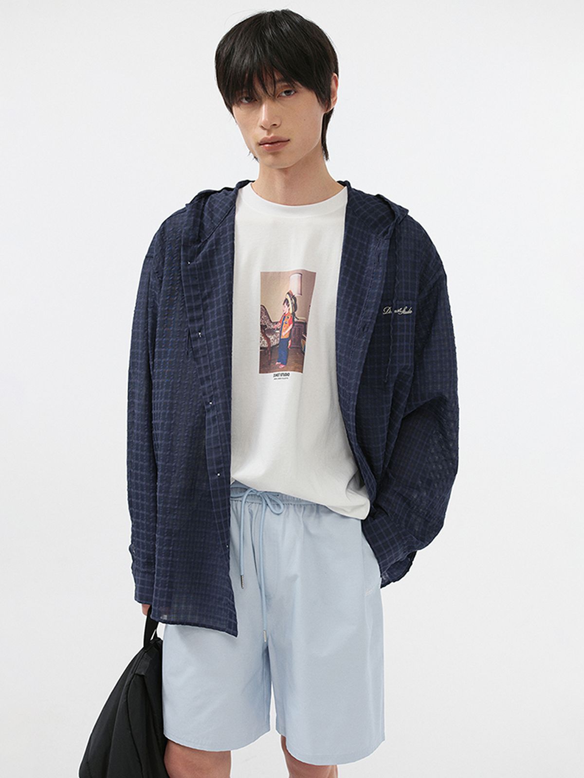 던스트 포 맨(DUNST FOR MEN) CLASSIC BOXER SHORTS_UNISEX_UDPA5B123_SOFT BLUE