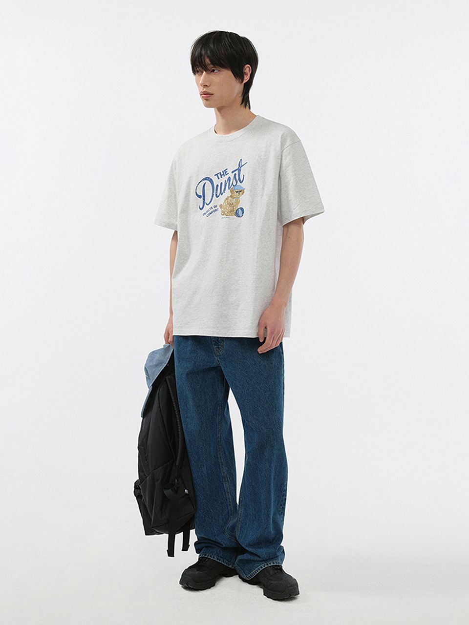 MUSINSA | DUNST DRAWING PUPPY T-SHIRT_UNISEX_UDTS5B127_LIGHT