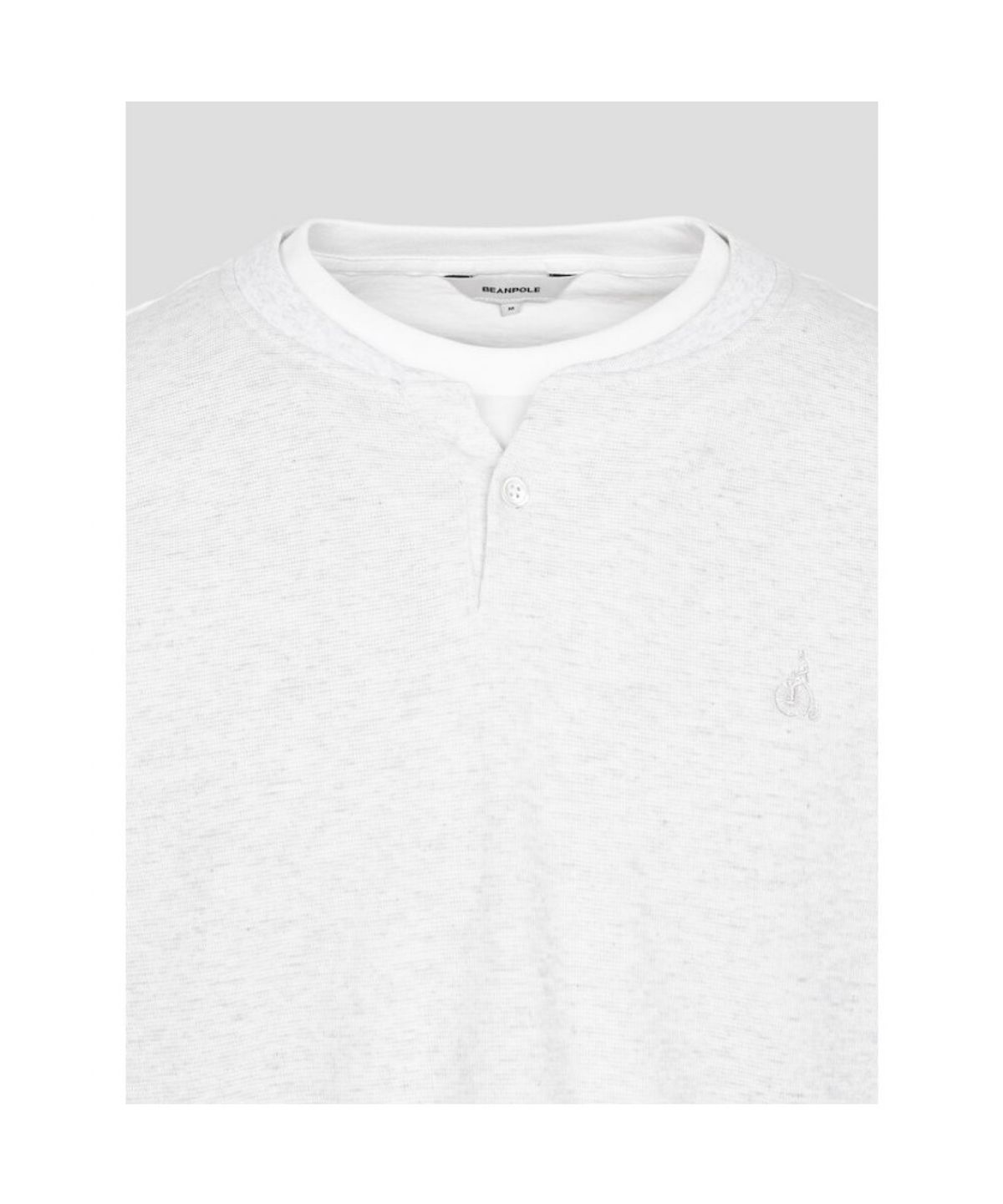 빈폴 멘(BEANPOLE MEN) 레이어드 라운드 반소매 티셔츠  아이보리 (BC5342C110)