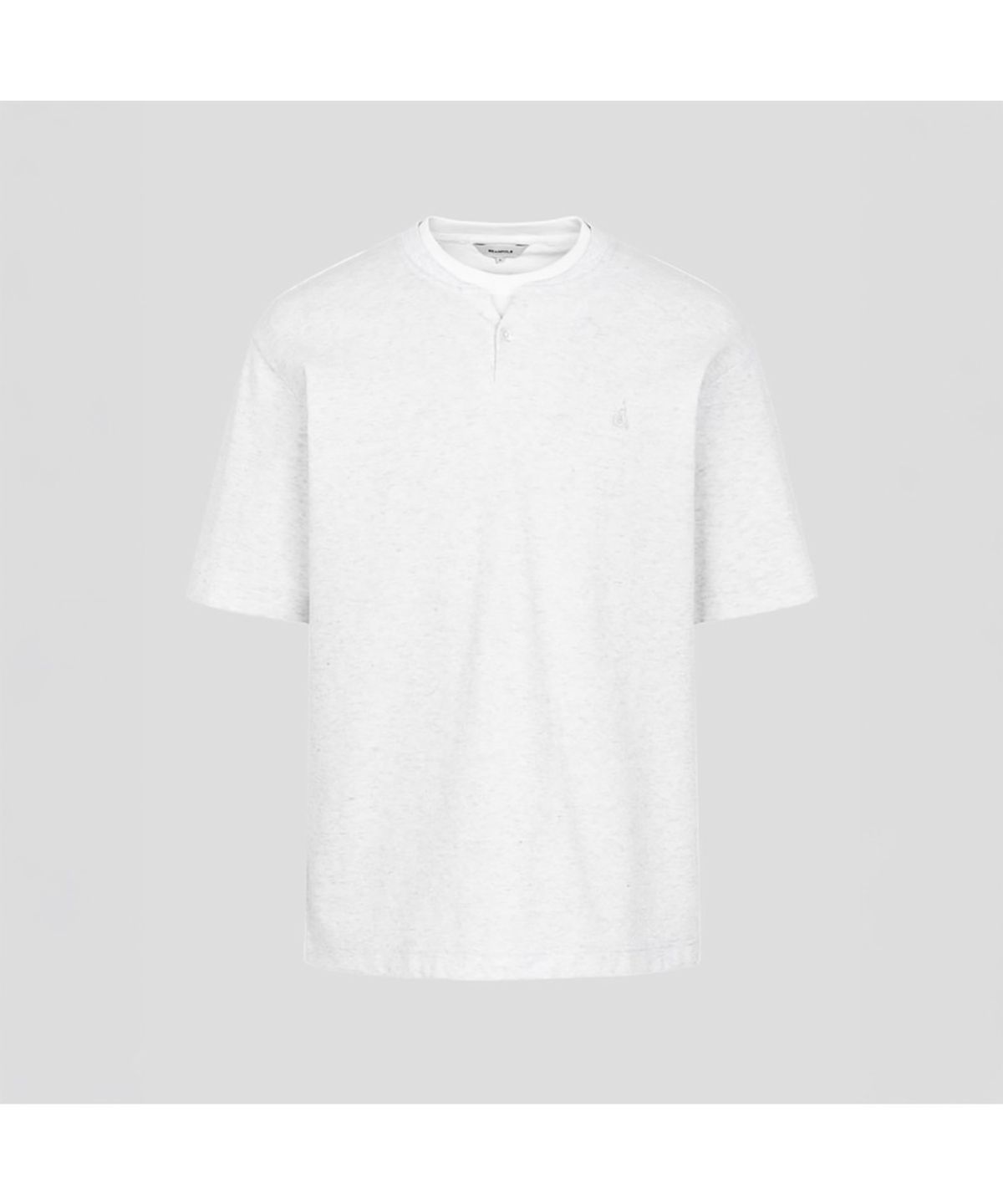 빈폴 멘(BEANPOLE MEN) 레이어드 라운드 반소매 티셔츠  아이보리 (BC5342C110)