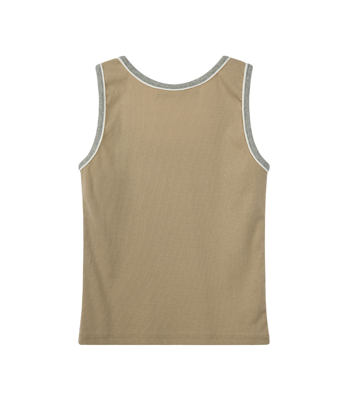 레스트앤레크레이션(REST&RECREATION) SQUARE NECK SLEEVELESS - BEIGE
