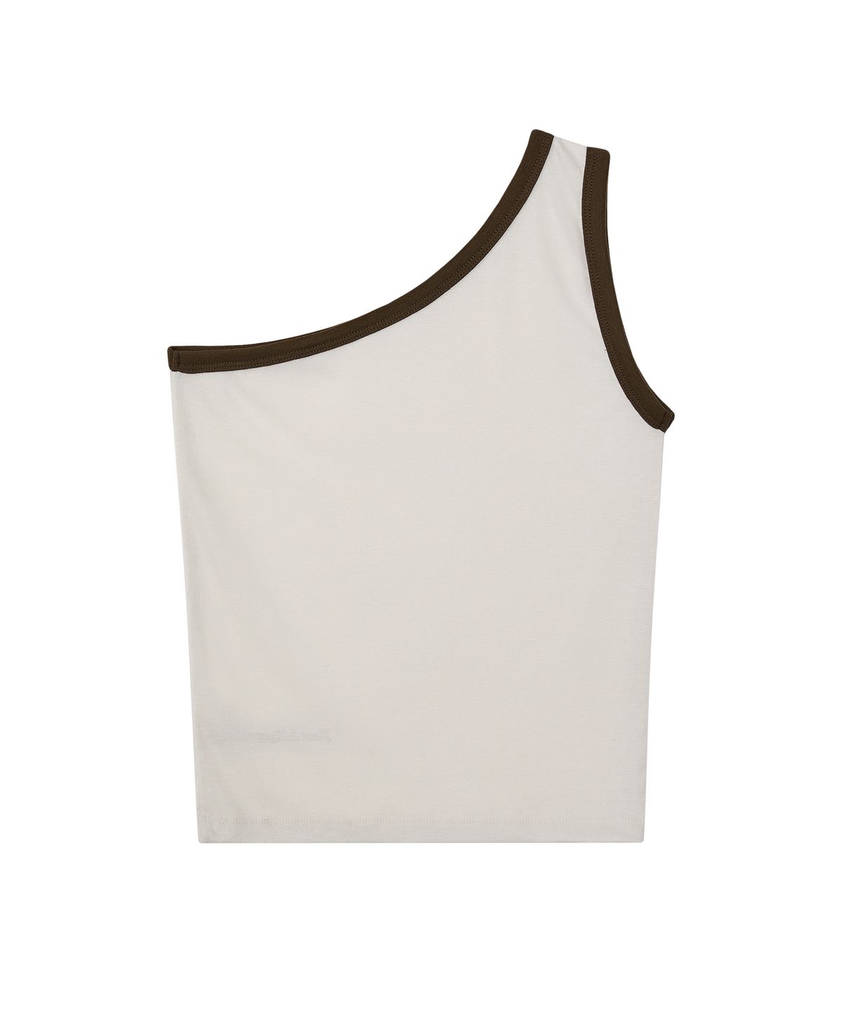 레스트앤레크레이션(REST&RECREATION) ONE SHOULDER SLEEVELESS - CREAM