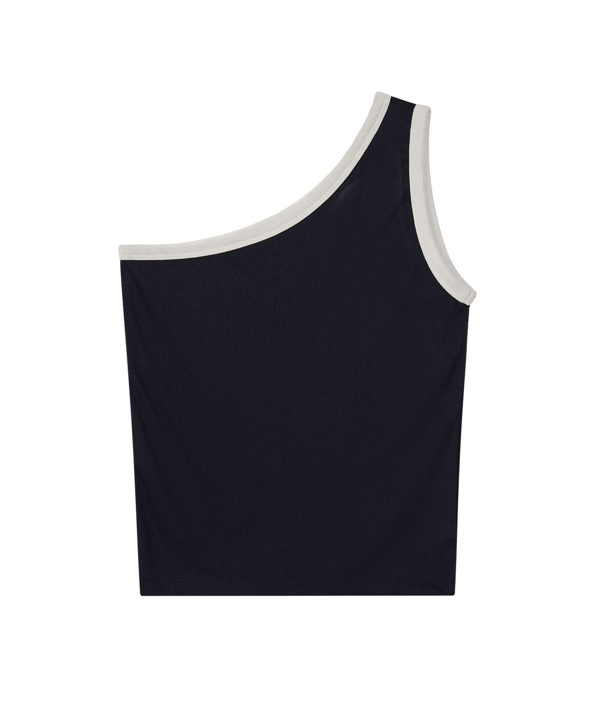 레스트앤레크레이션(REST&RECREATION) ONE SHOULDER SLEEVELESS - NAVY