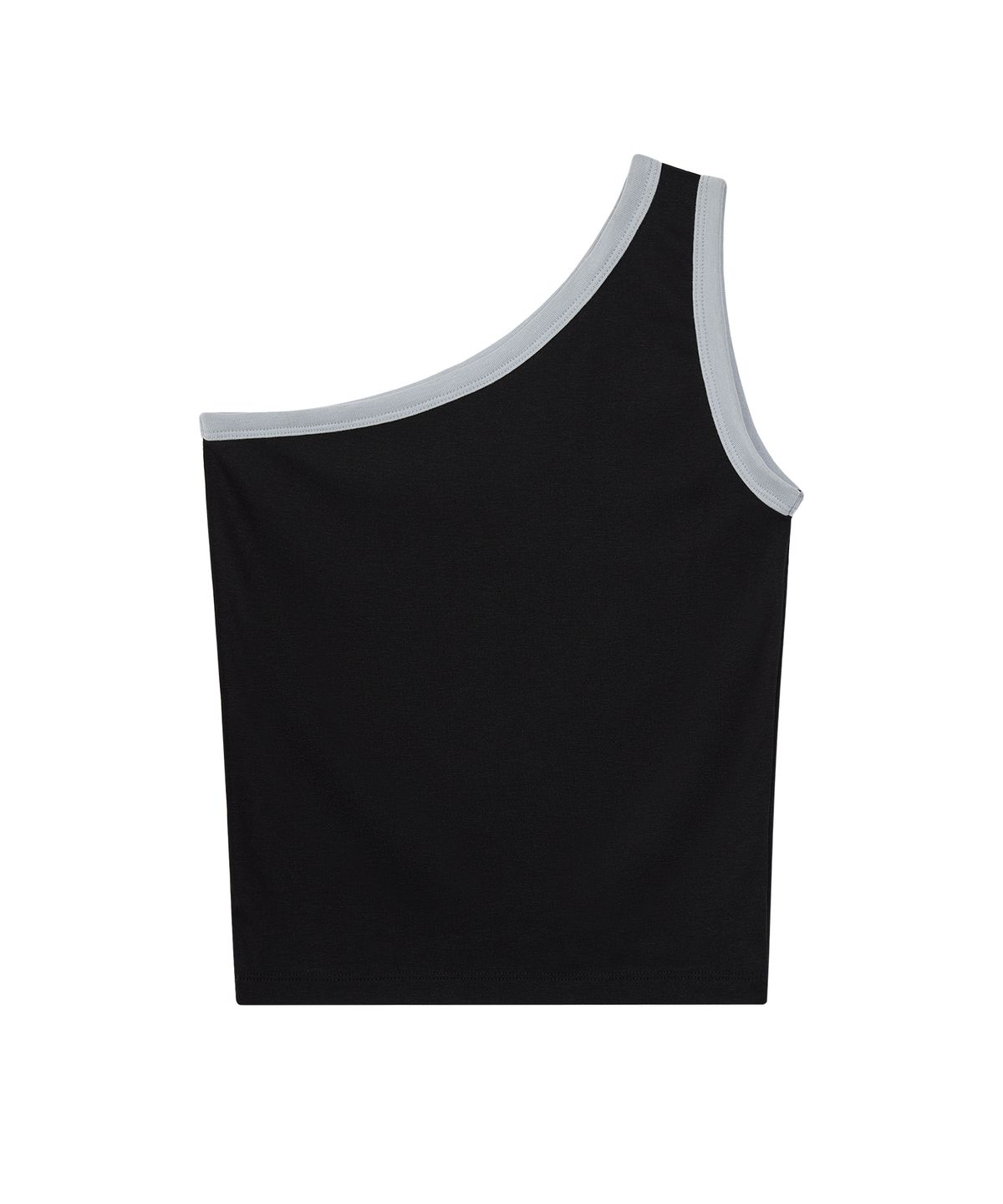 레스트앤레크레이션(REST&RECREATION) ONE SHOULDER SLEEVELESS - BLACK