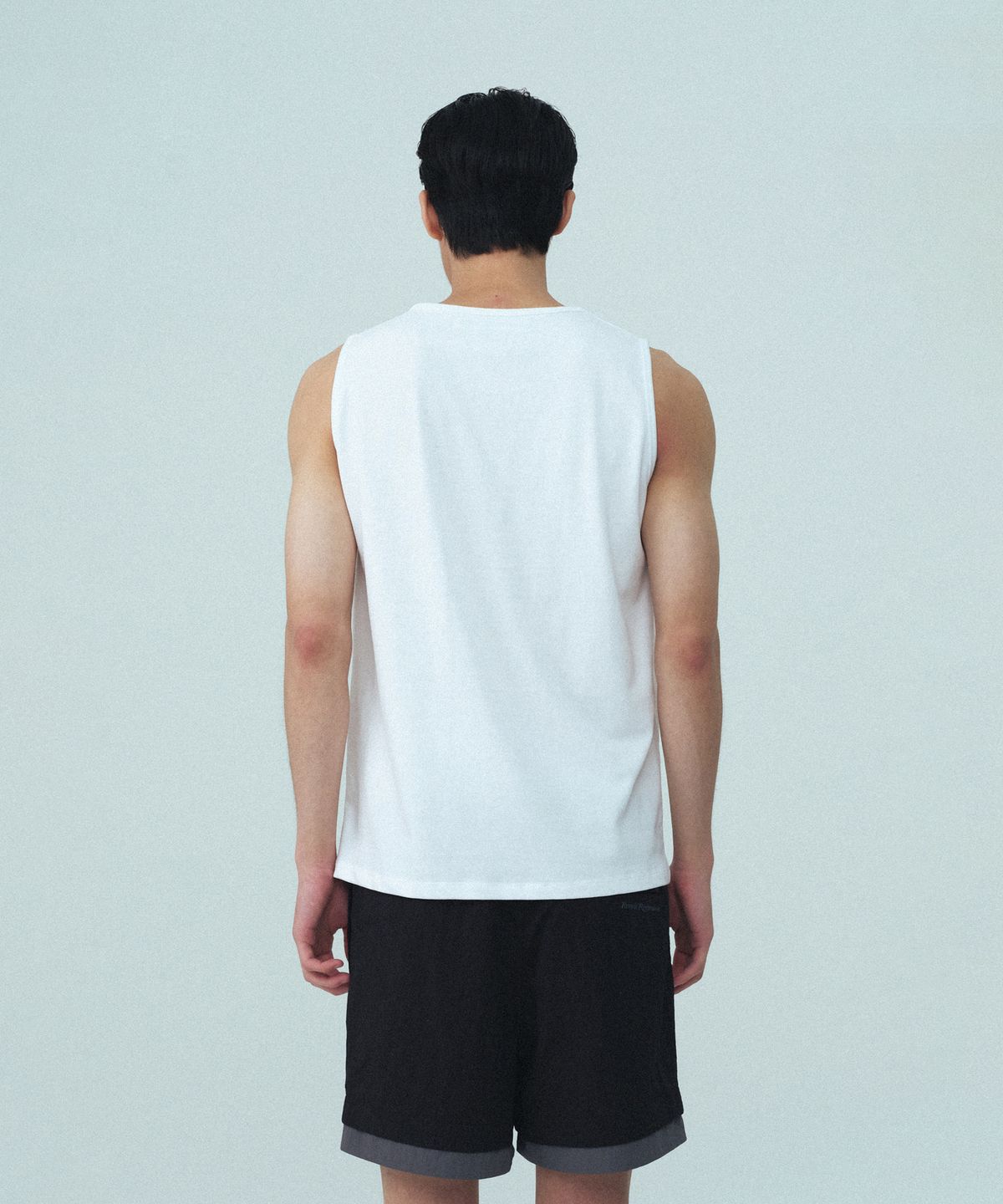 레스트앤레크레이션(REST&RECREATION) LAYERED TANK TOP - WHITE