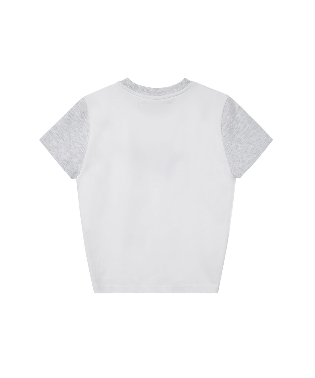 레스트앤레크레이션(REST&RECREATION) WAVE LOGO COLORATION T-SHIRT - WHITE