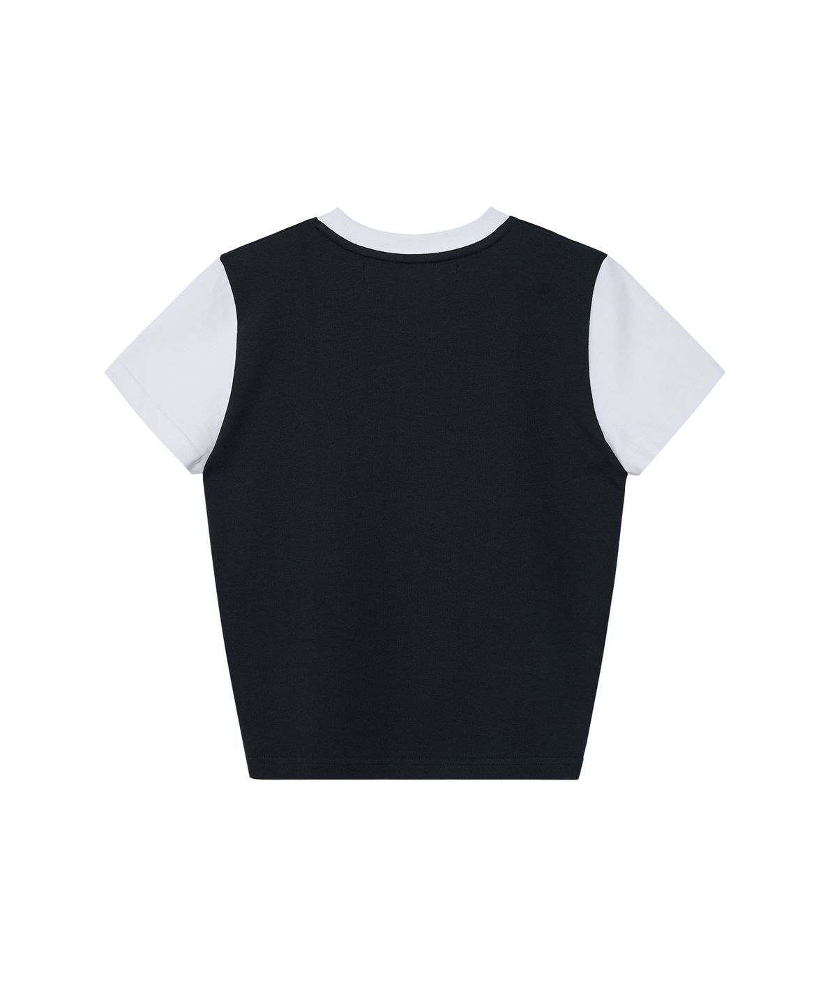 레스트앤레크레이션(REST&RECREATION) WAVE LOGO COLORATION T-SHIRT - NAVY