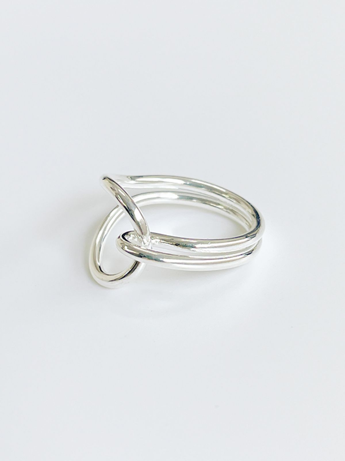 소수(SOSOO) One Line Weave Ring