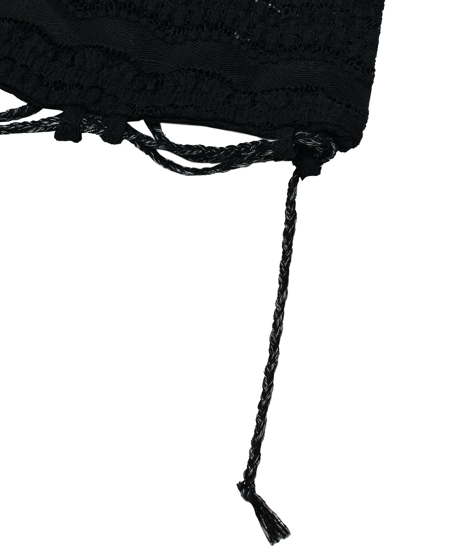●typeservice● Strap Detail Textured Beanie Black OSTA09BKF MUSINSA | TYPESERVICE Strap Detail Textured Beanie [Black]