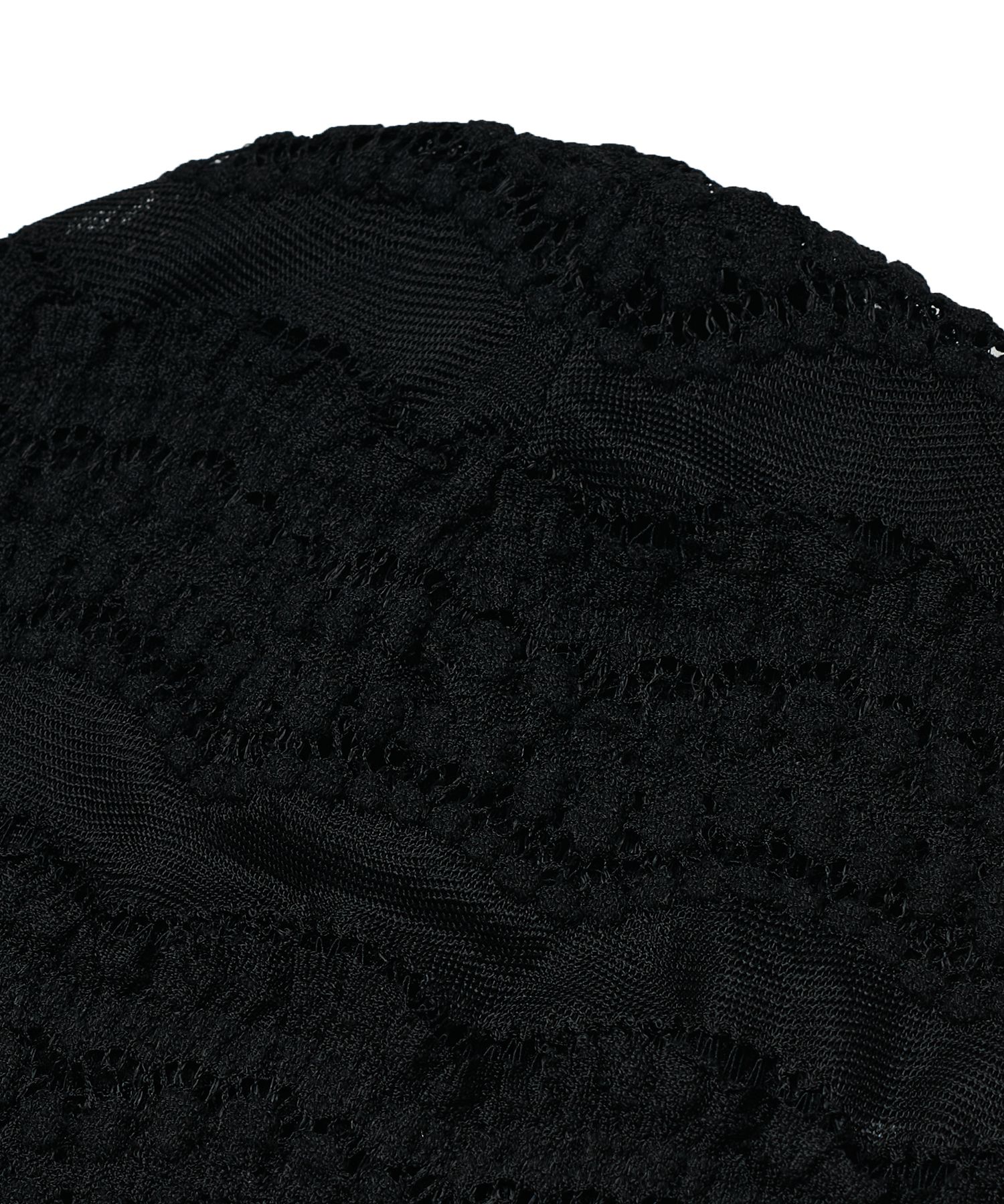 ●typeservice● Strap Detail Textured Beanie Black OSTA09BKF MUSINSA | TYPESERVICE Strap Detail Textured Beanie [Black]