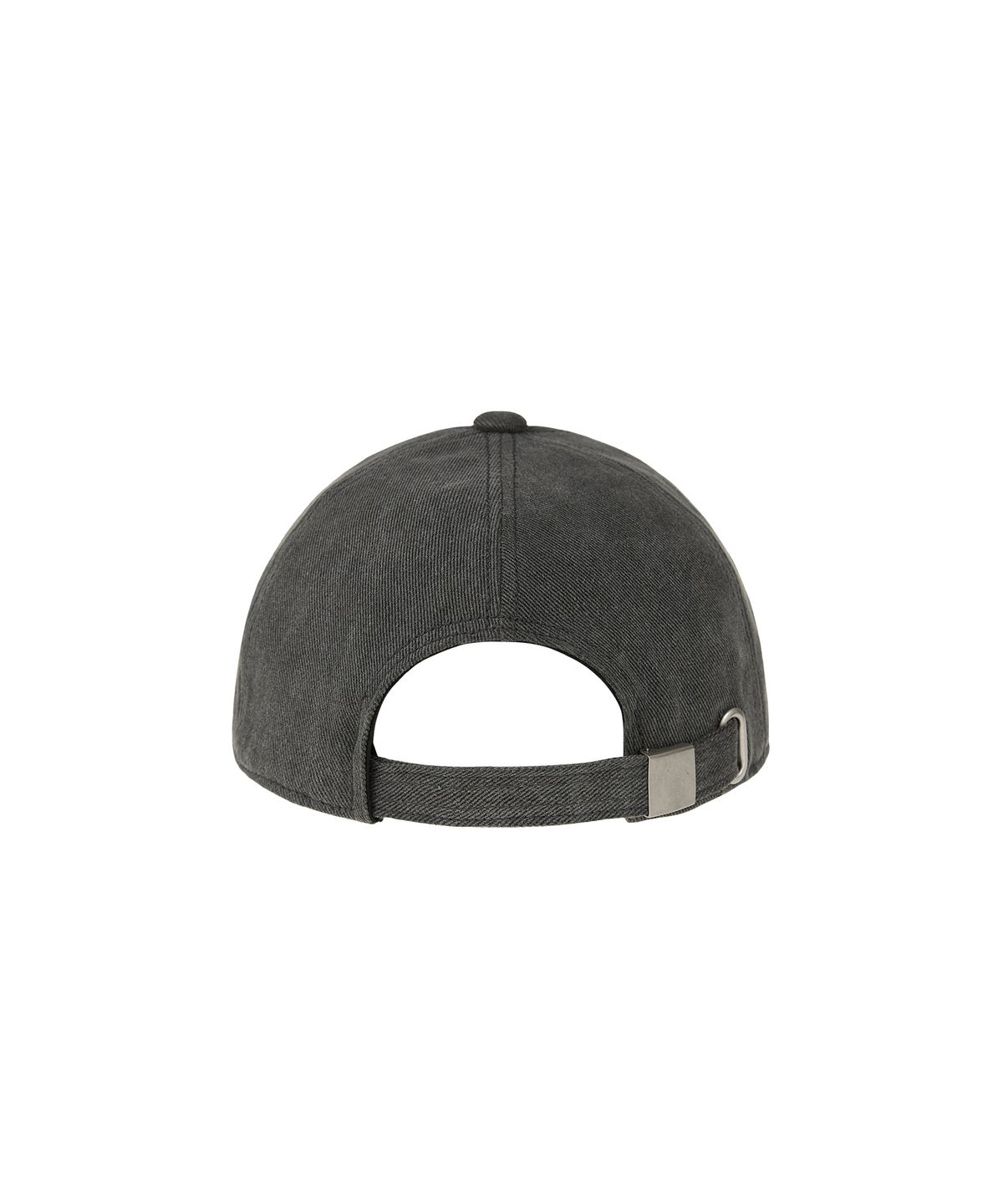레스트앤레크레이션(REST&RECREATION) WAVE LOGO WASHING BALL CAP - CHARCOAL