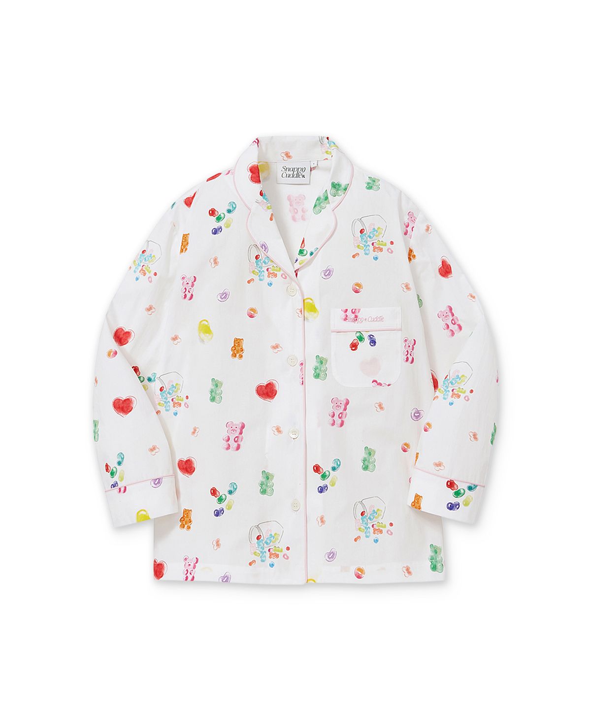 스내피커들(SNAPPY CUDDLE) Jelly Salon Pajama Set
