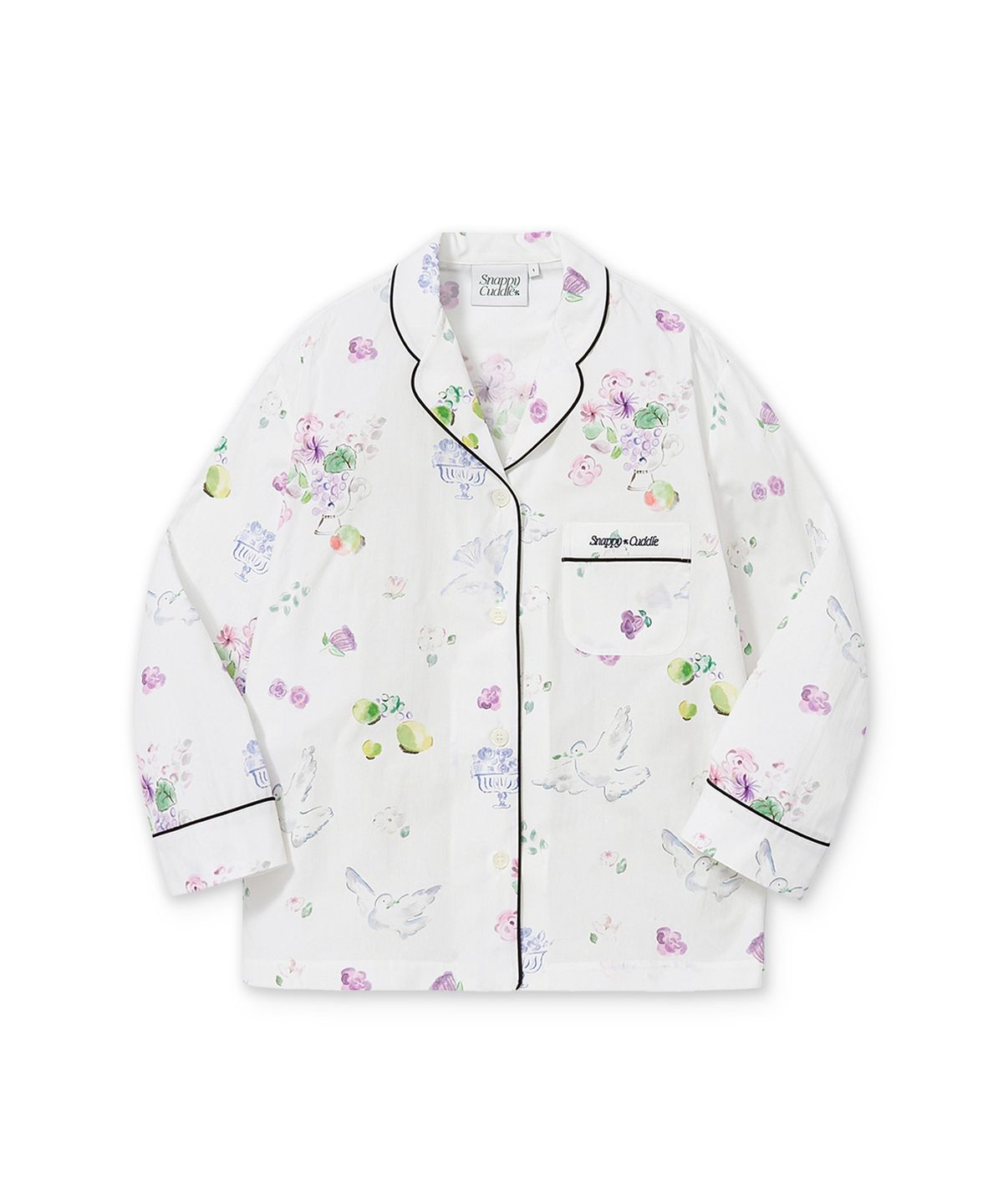 스내피커들(SNAPPY CUDDLE) Your Eden Pajama Set