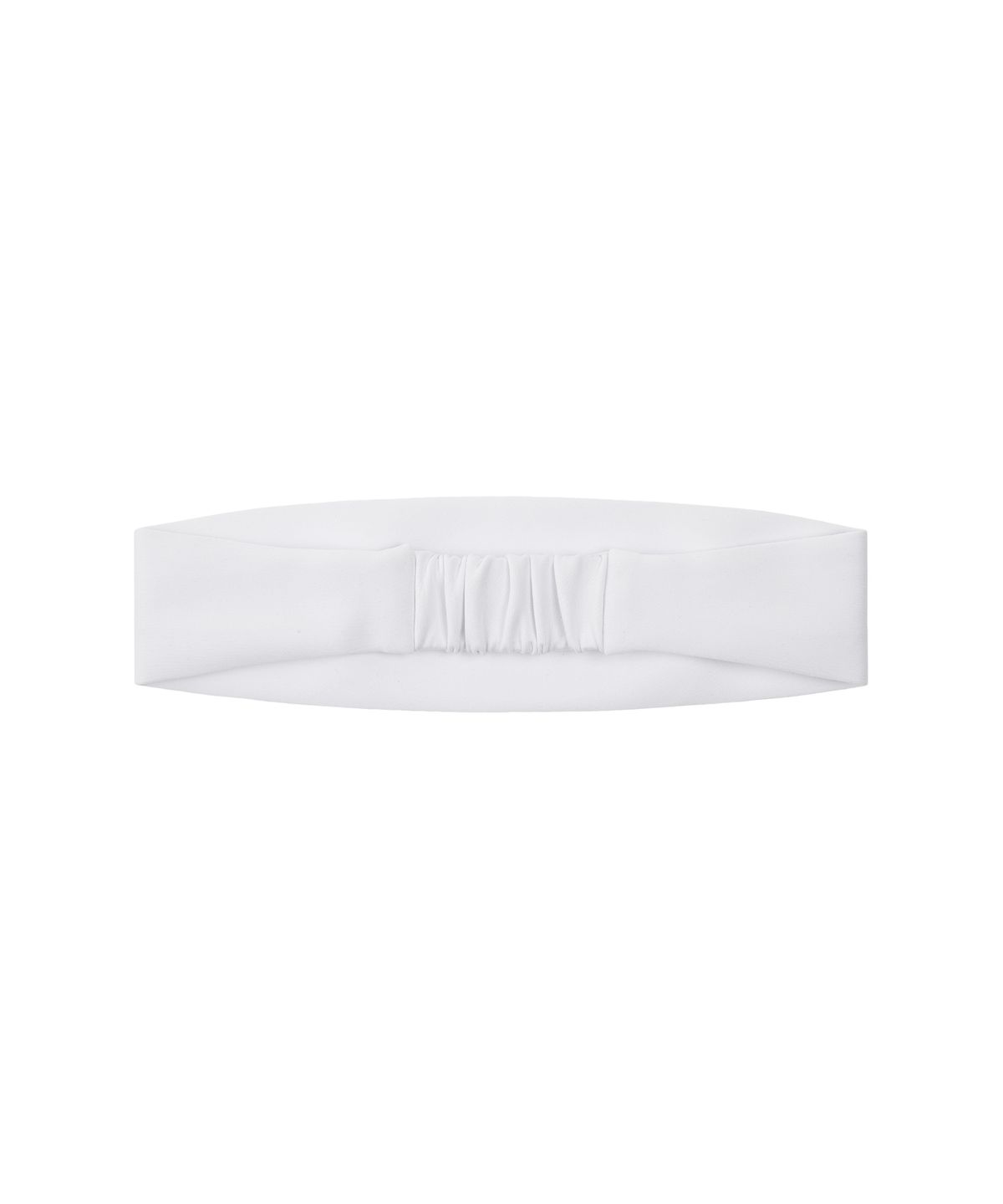 레스트앤레크레이션(REST&RECREATION) LOGO JERSEY HAIR BAND - WHITE