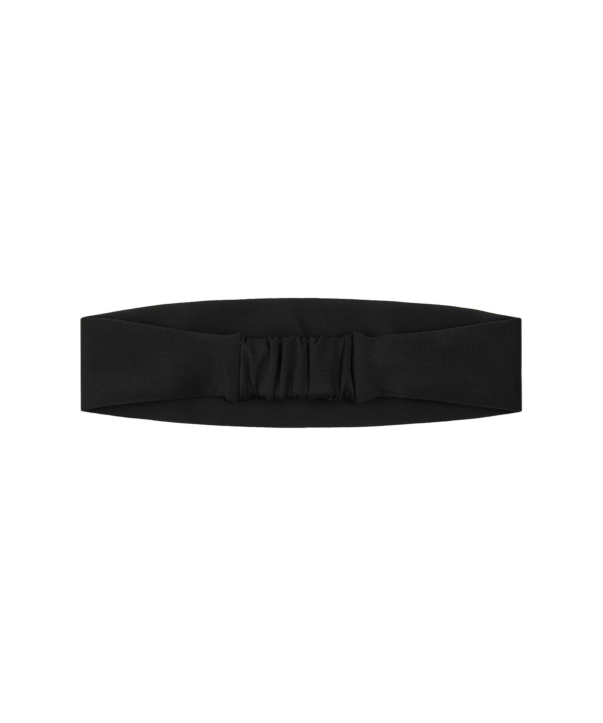 레스트앤레크레이션(REST&RECREATION) LOGO JERSEY HAIR BAND - BLACK