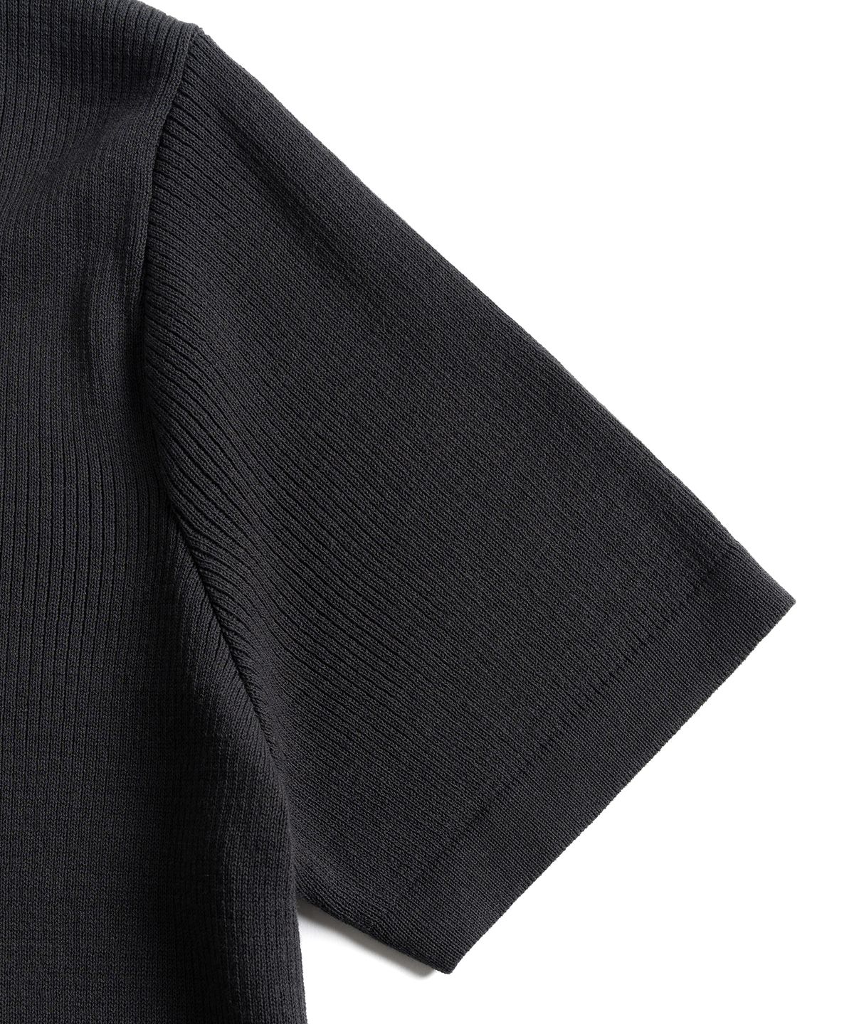 와일드 브릭스(WILD BRICKS) W23 KNITTED POLO SHIRT (ash black)
