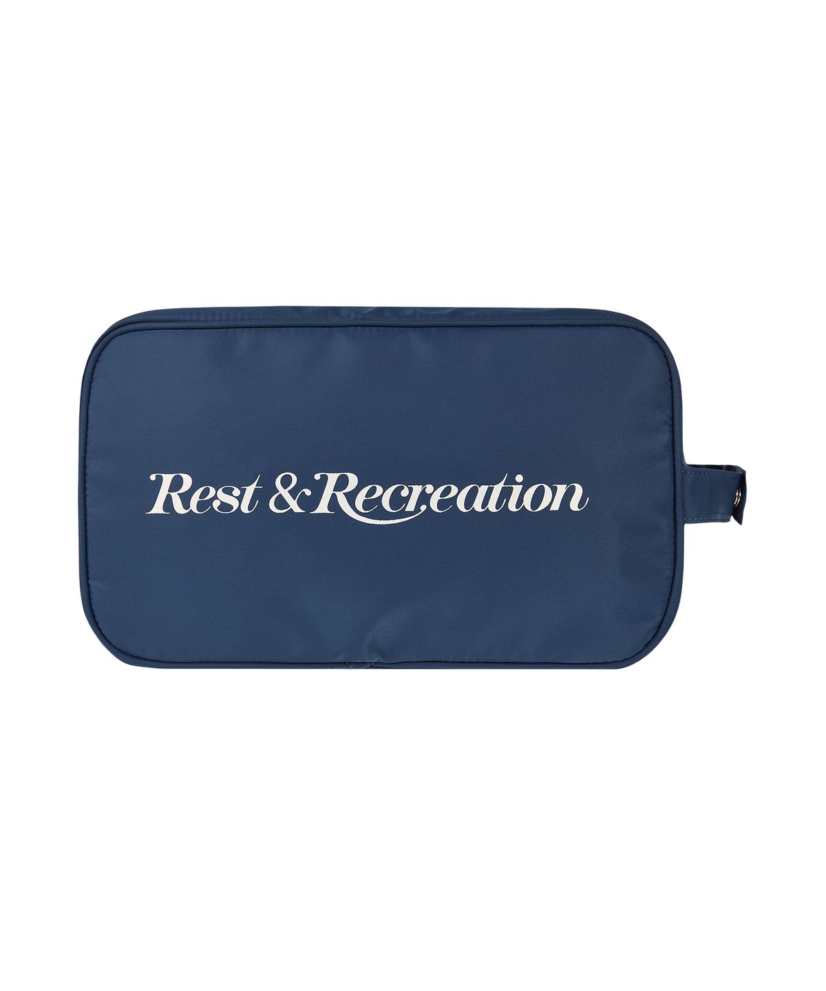 레스트앤레크레이션(REST&RECREATION) BEACH POUCH BAG - BLUE