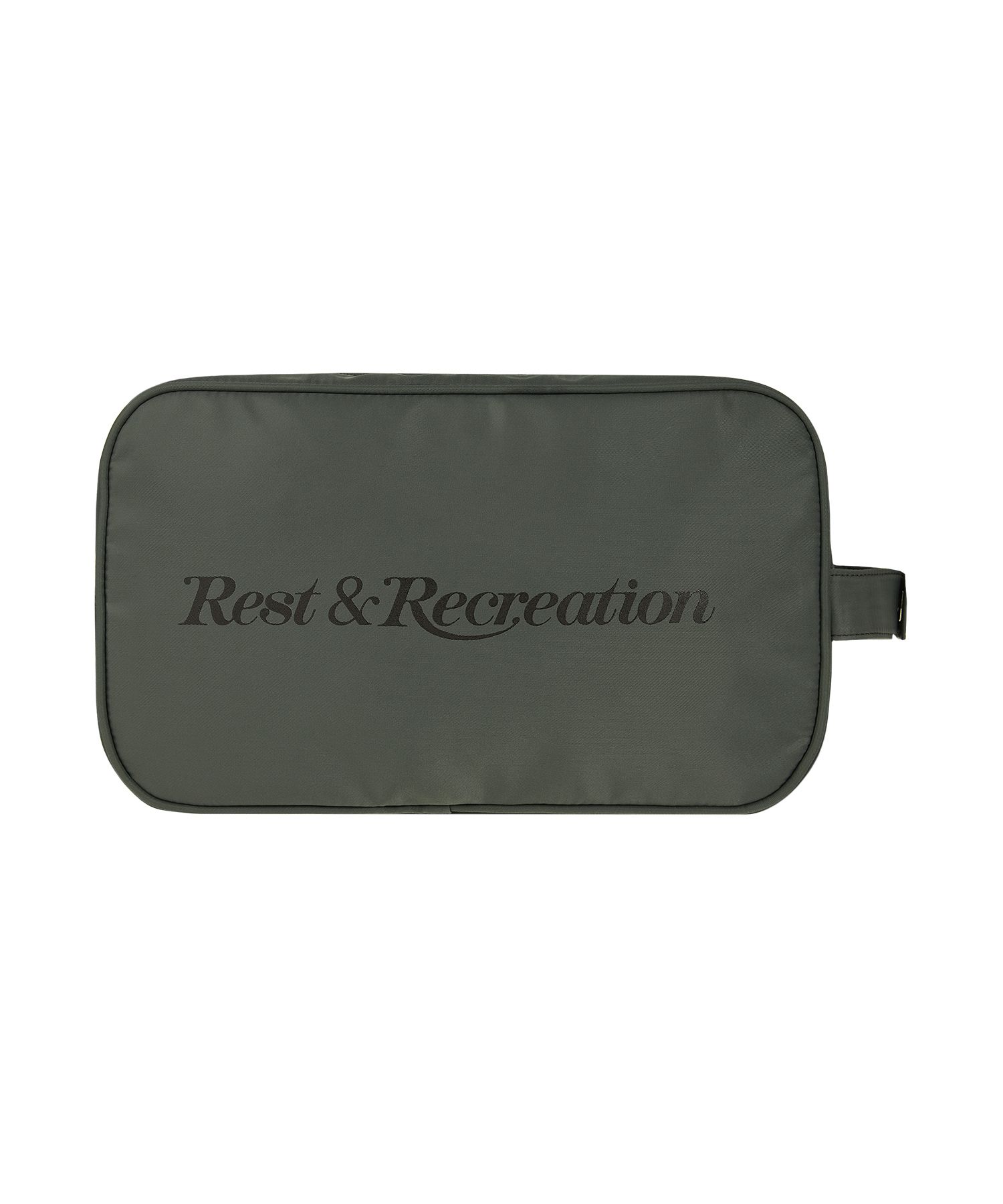 24AW【REST&RECREATION】LOGO MINI POUCH LOGO MINI POUCH - BLACK - rest and recreation