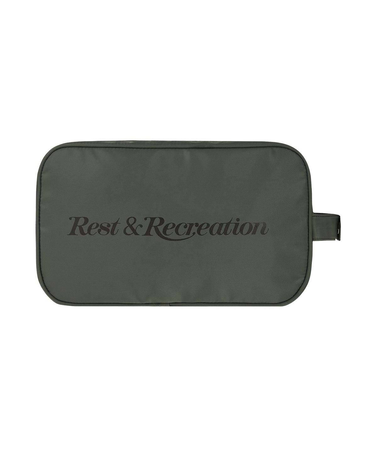 레스트앤레크레이션(REST&RECREATION) BEACH POUCH BAG - GREY