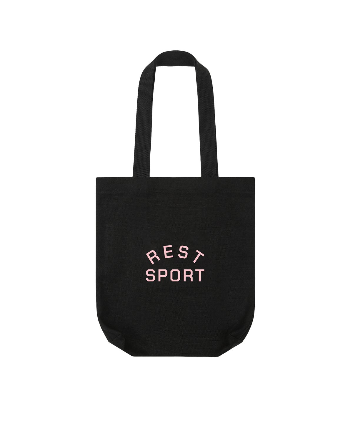 레스트앤레크레이션(REST&RECREATION) RS LOGO COTTON ECO BAG - BLACK