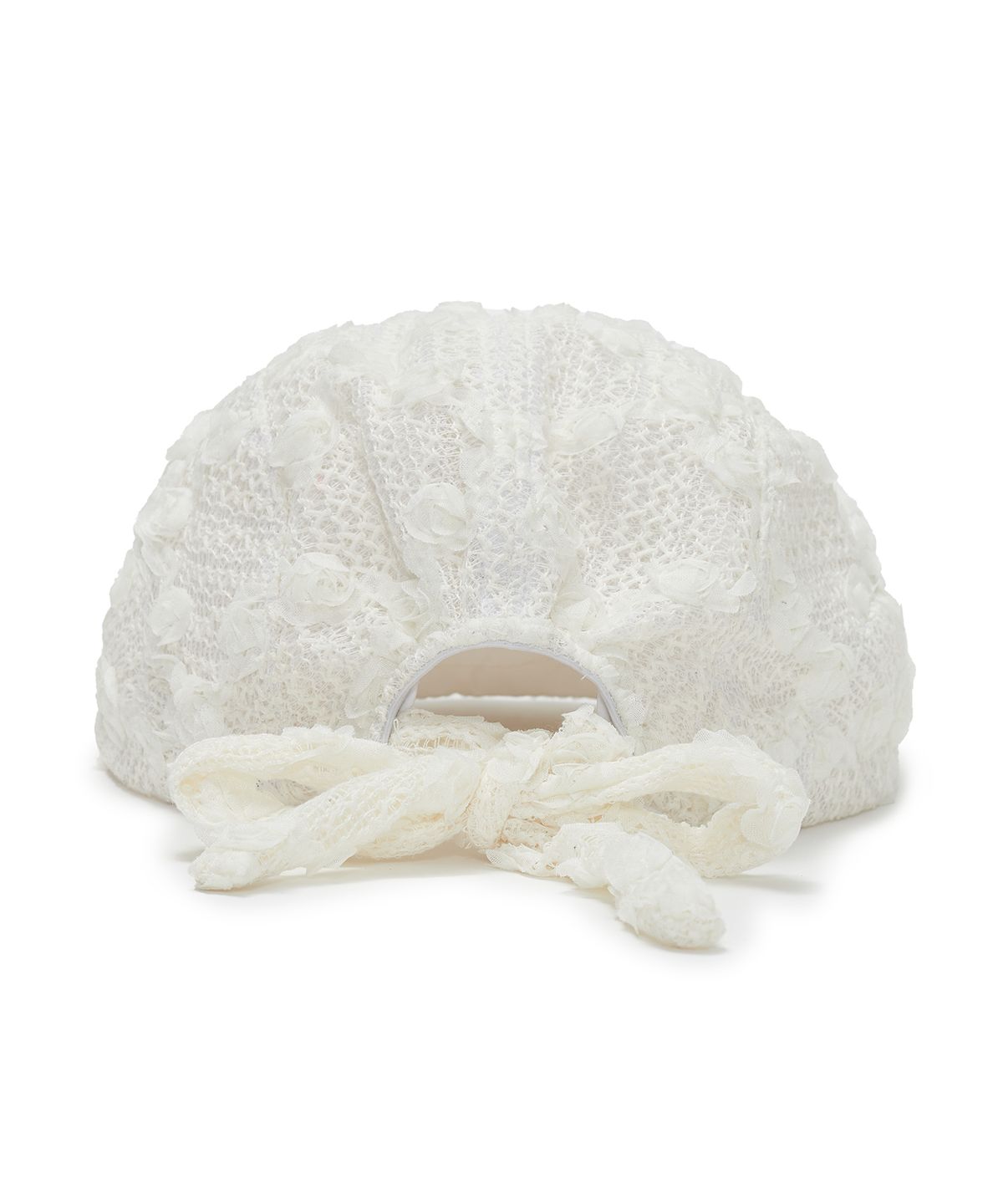 타입서비스(TYPESERVICE) Pearl Trim Flat Cap [Ivory]