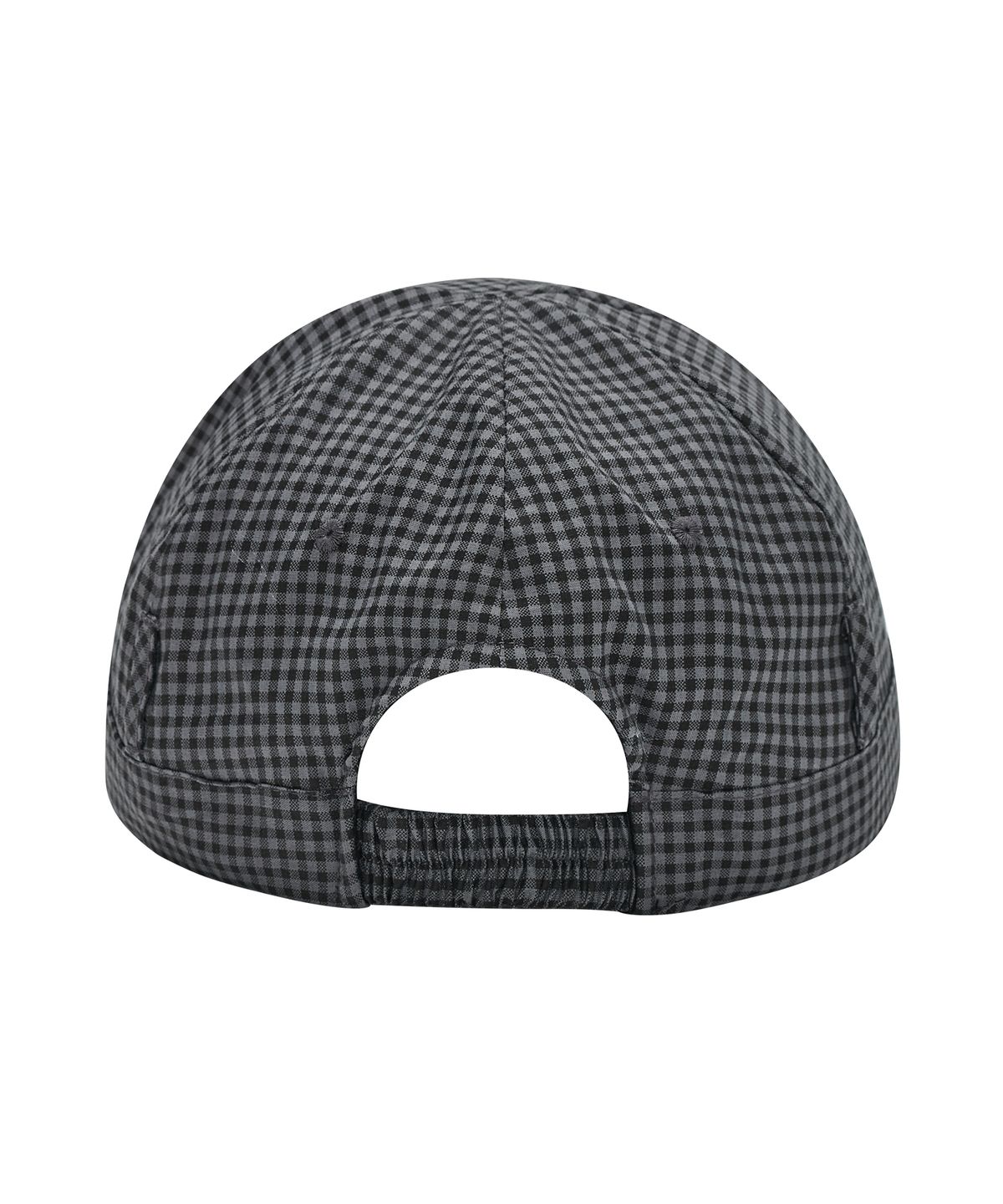 타입서비스(TYPESERVICE) Checkered Ribbon Cap [Charcoal]