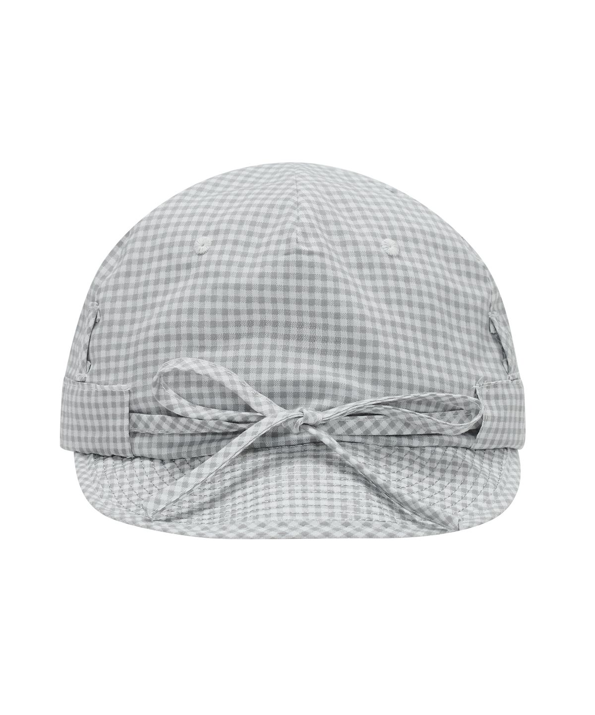 타입서비스(TYPESERVICE) Checkered Ribbon Cap [Gray]