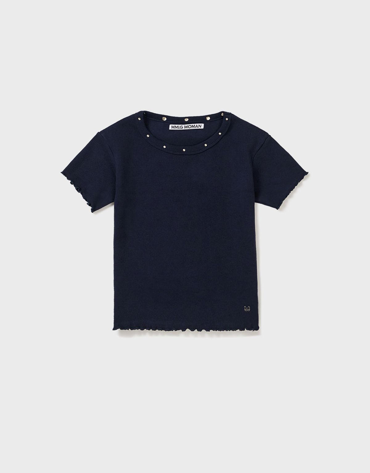 엠엠더블유(MMW) [MMW] LETTUCE EDGE HF-T (AUTHENTIC NAVY)