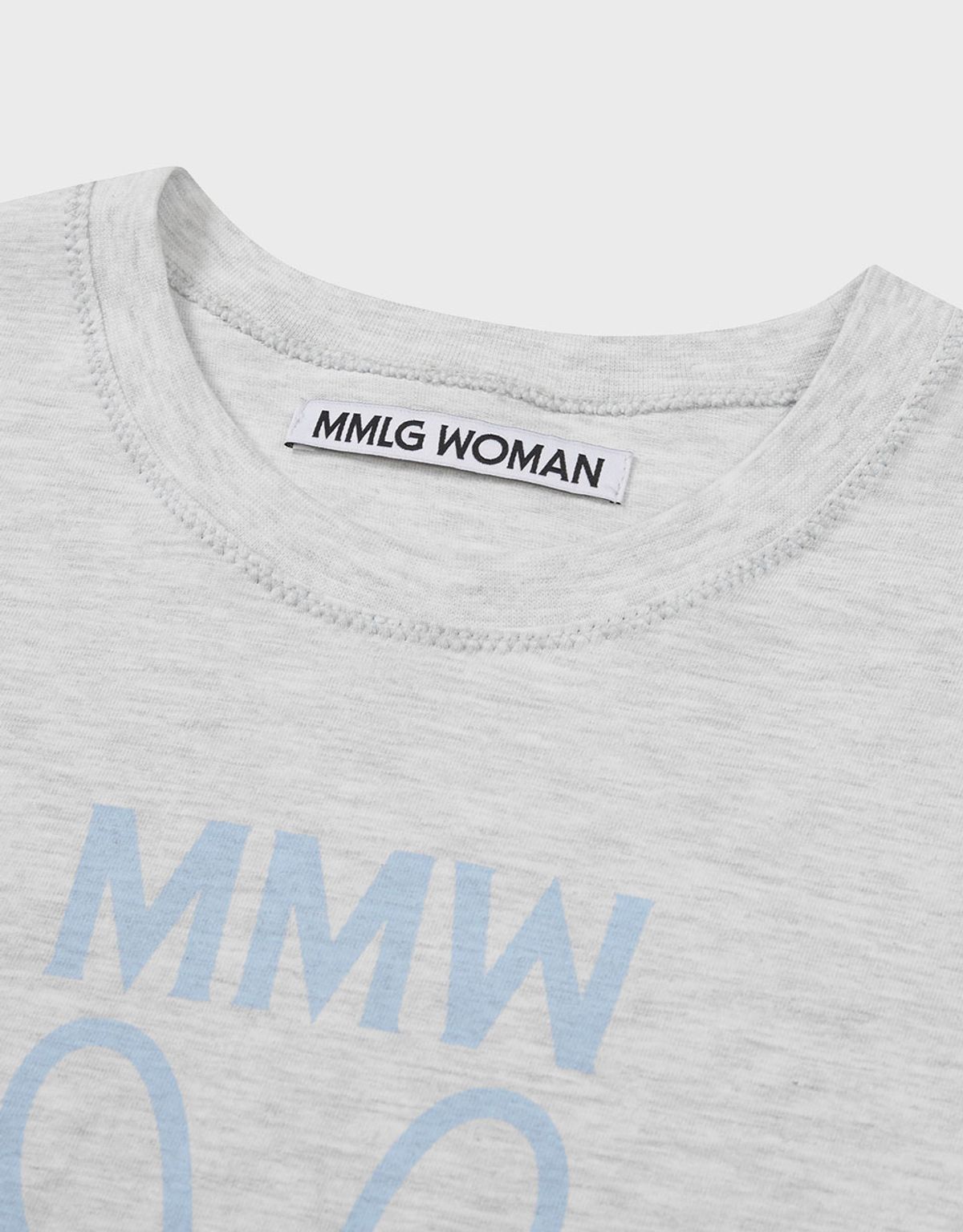 엠엠더블유(MMW) [MMW] ZIGZAG STITCH HF-T (ASH GREY)