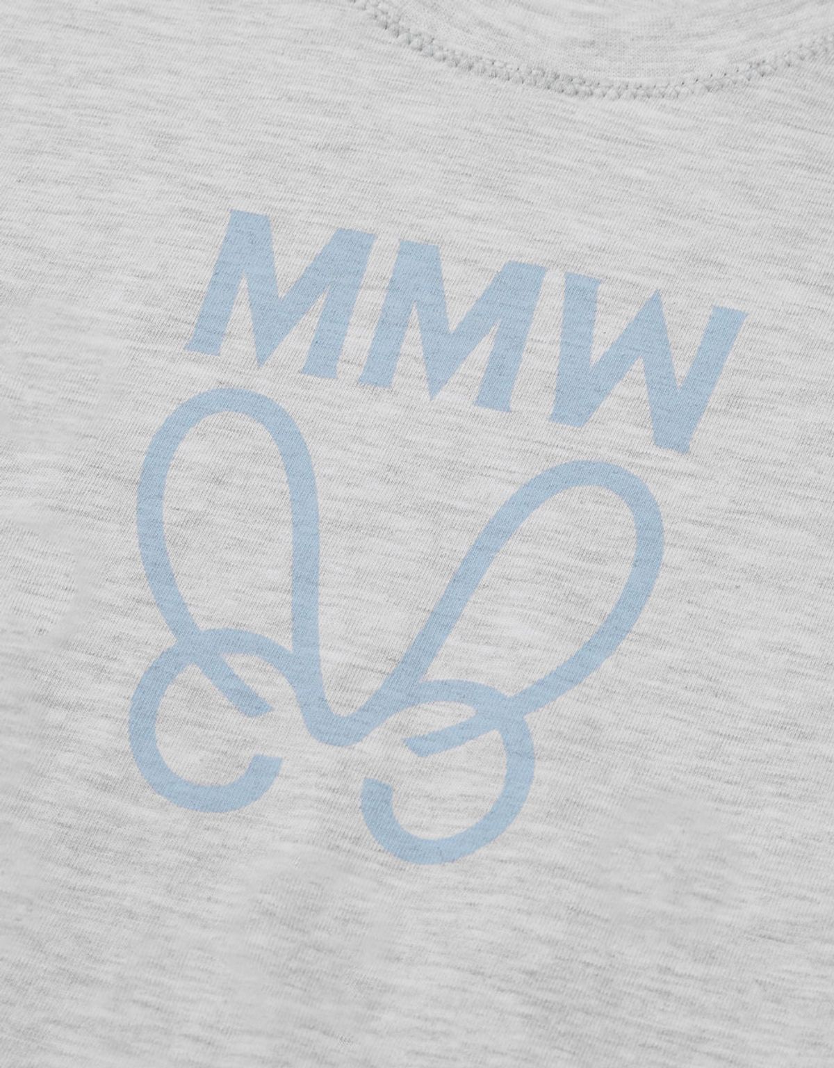 엠엠더블유(MMW) [MMW] ZIGZAG STITCH HF-T (ASH GREY)