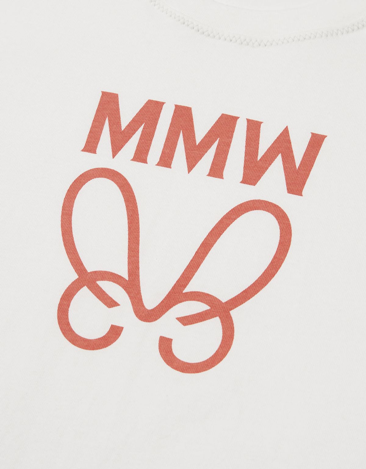 엠엠더블유(MMW) [MMW] ZIGZAG STITCH HF-T (EVERY WHITE)