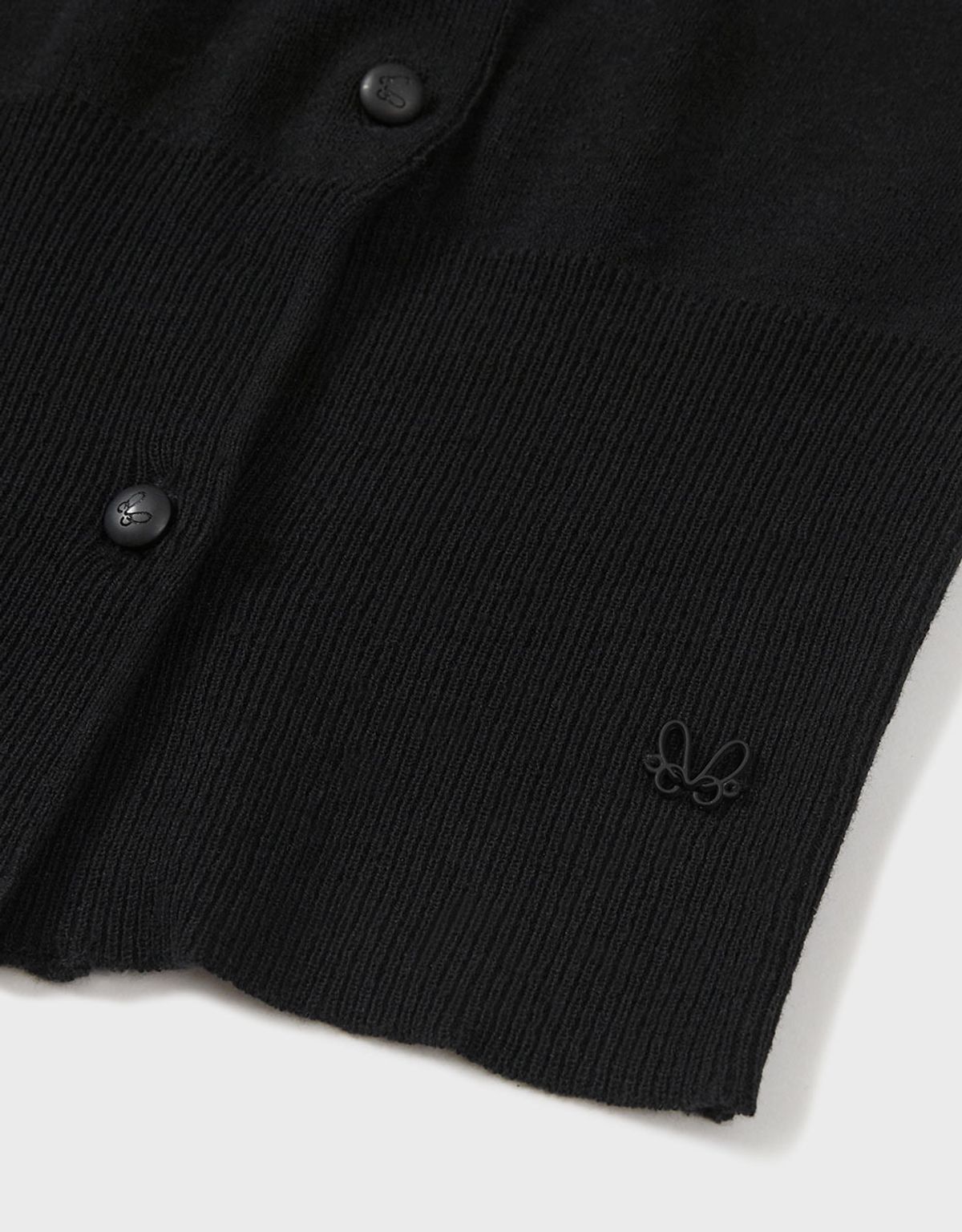 엠엠더블유(MMW) [MMW] OFF SHOULDER KNIT CARDIGAN (BLACK)