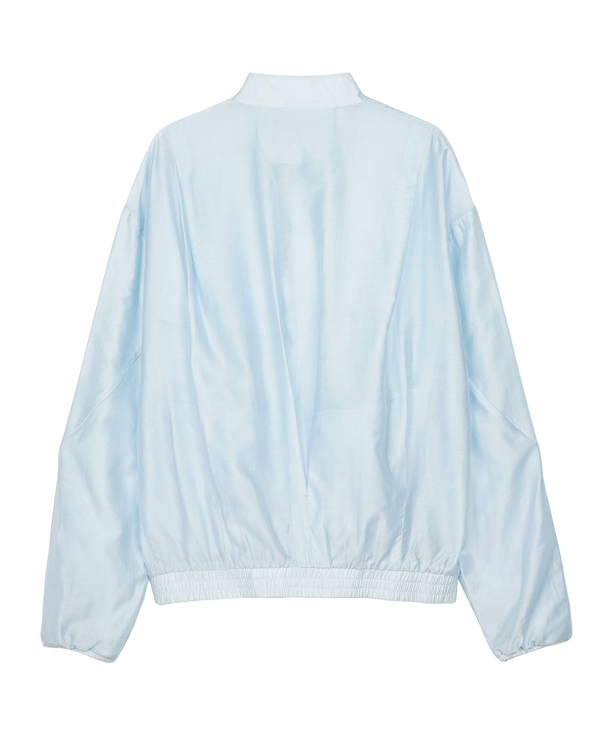 이예(YIYAE) Aether Plissé Sheer Jacket Light Blue