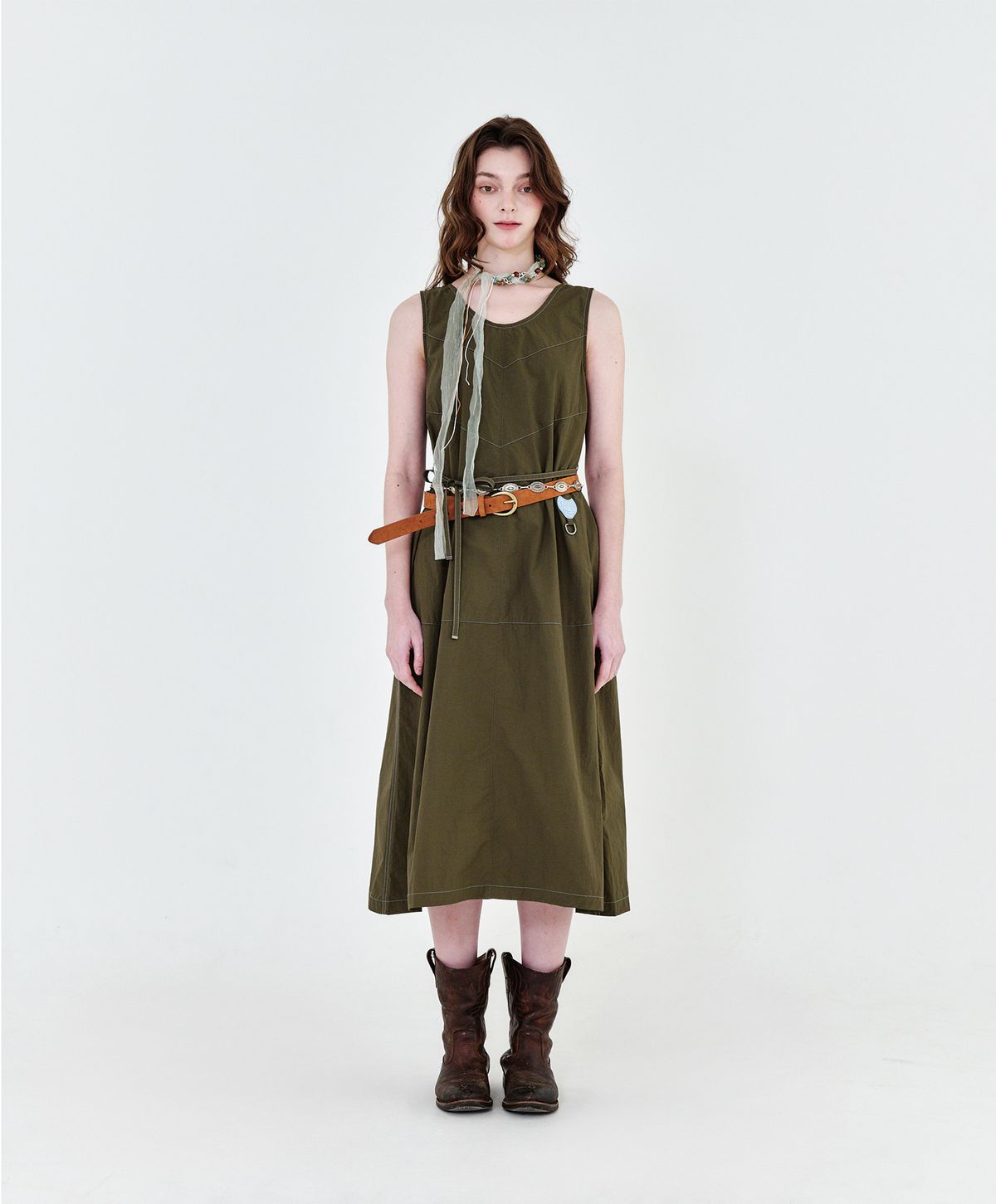 누크피터(NUUKFITTER) HUNTER PACKABLE ONEPIECE_WOMEN [KHAKI]