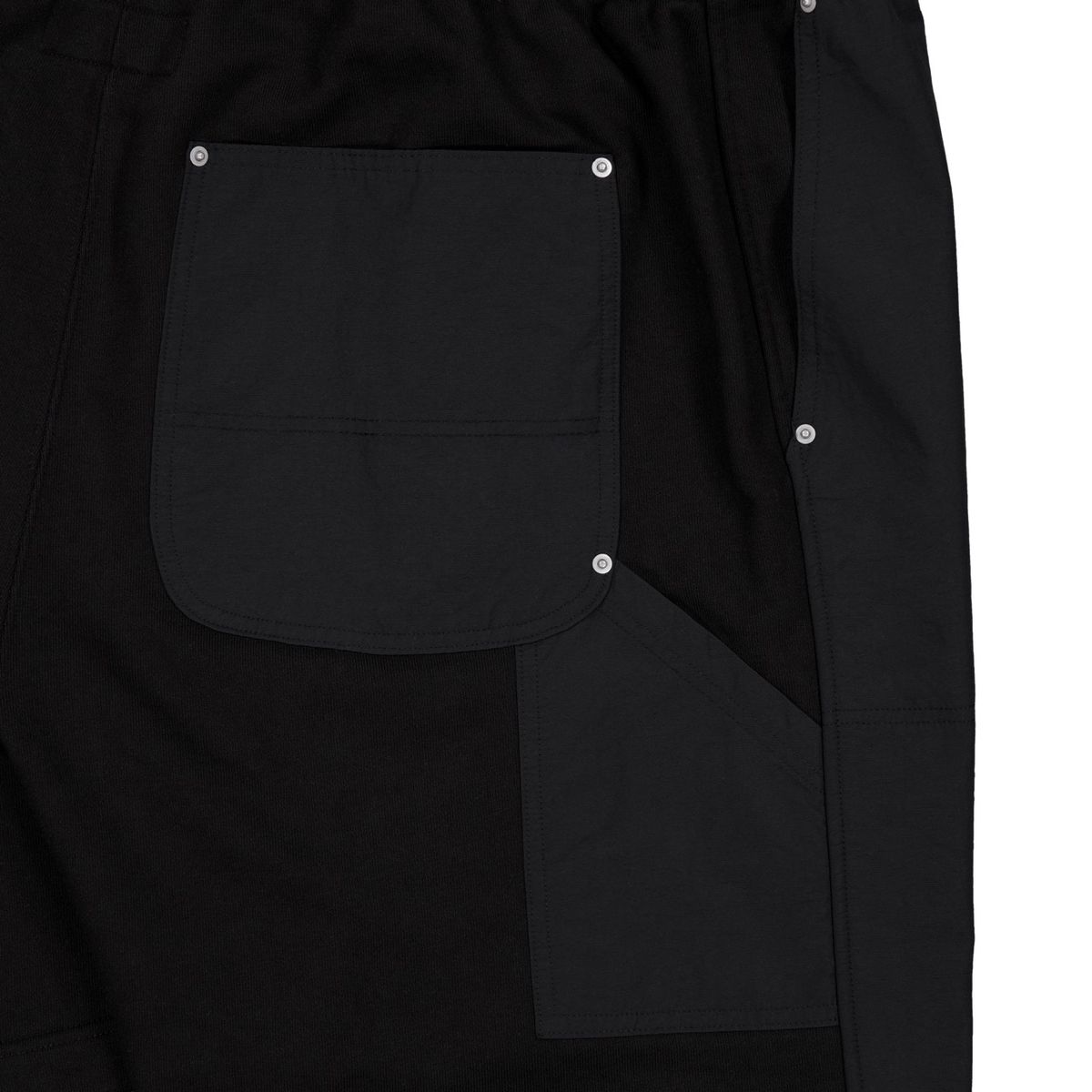 휴머러스 어카운트(HUMOROUS ACCOUNT) WORK SWEAT SHORTS / BLACK